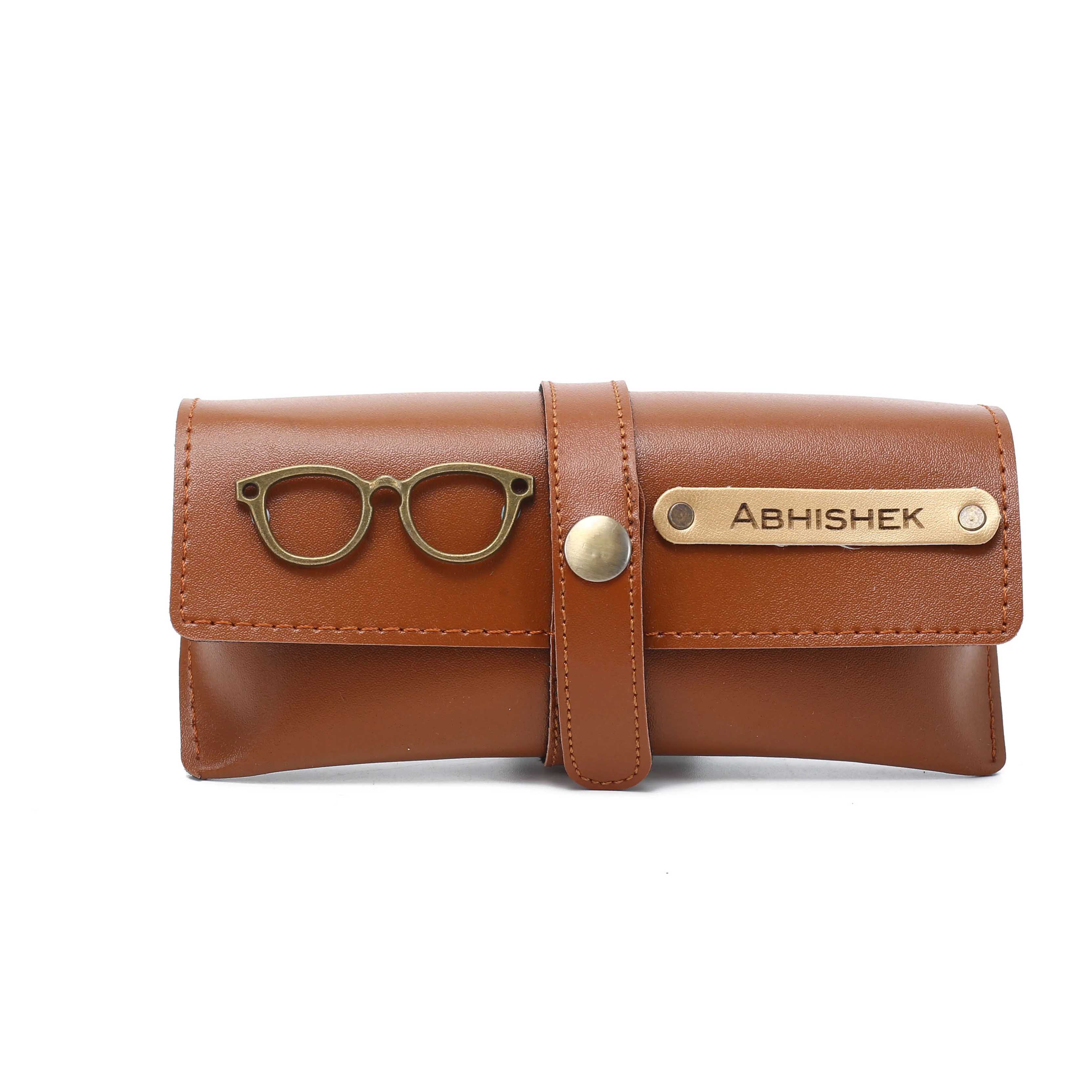 Personalized Leather Sunglass covers