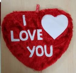 Heart-Shaped Love Photo Cushion 20x20