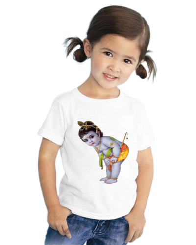 Customize Janamashtmi Krishna Graphic Kids T-Shirt