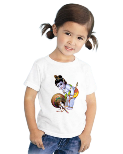Customize Janamashtmi Krishna Graphic Kids T-Shirt