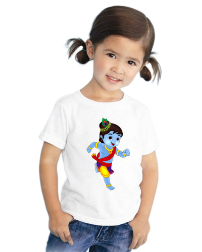 Customize Janamashtmi Krishna Graphic Kids T-Shirt