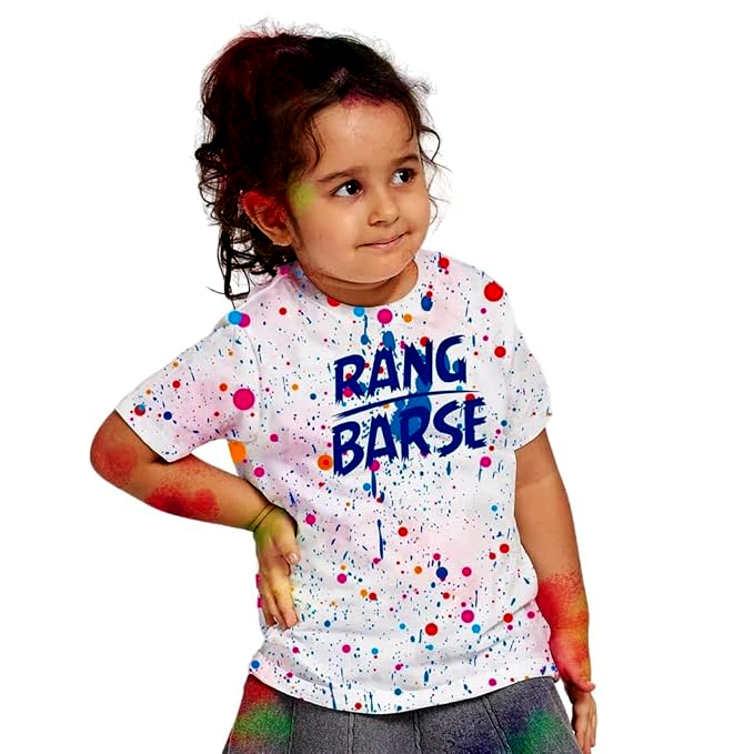 Holi Festival Kids T-shirt