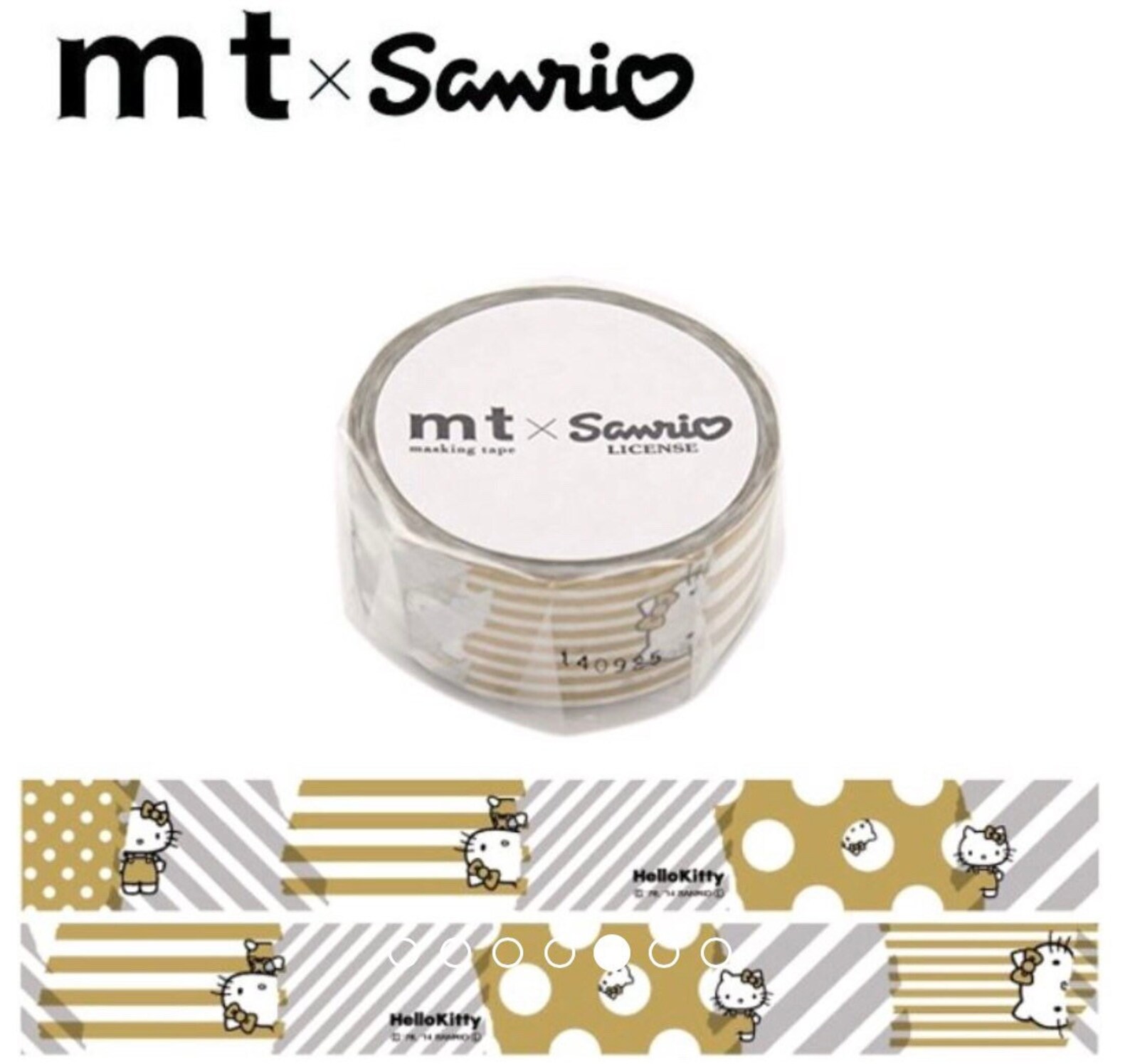 mt x Sanrio Hello Kitty Washi Masking Tape