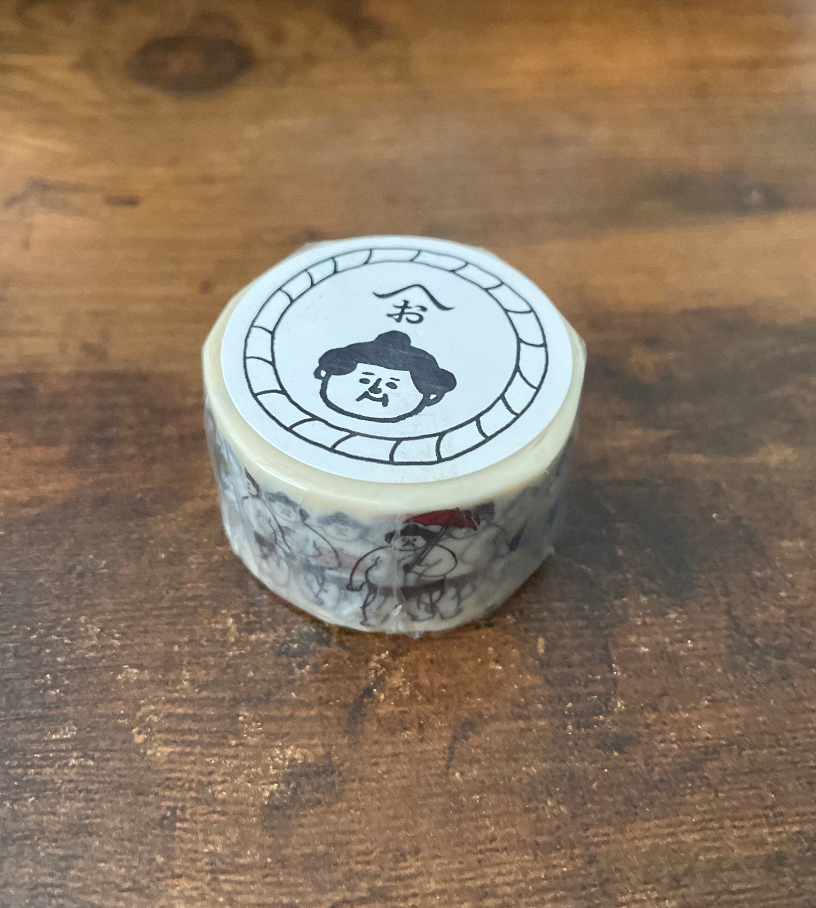 Saito Ohagiyama Sumo Wrestler Seasonal Items Washi Masking Tape