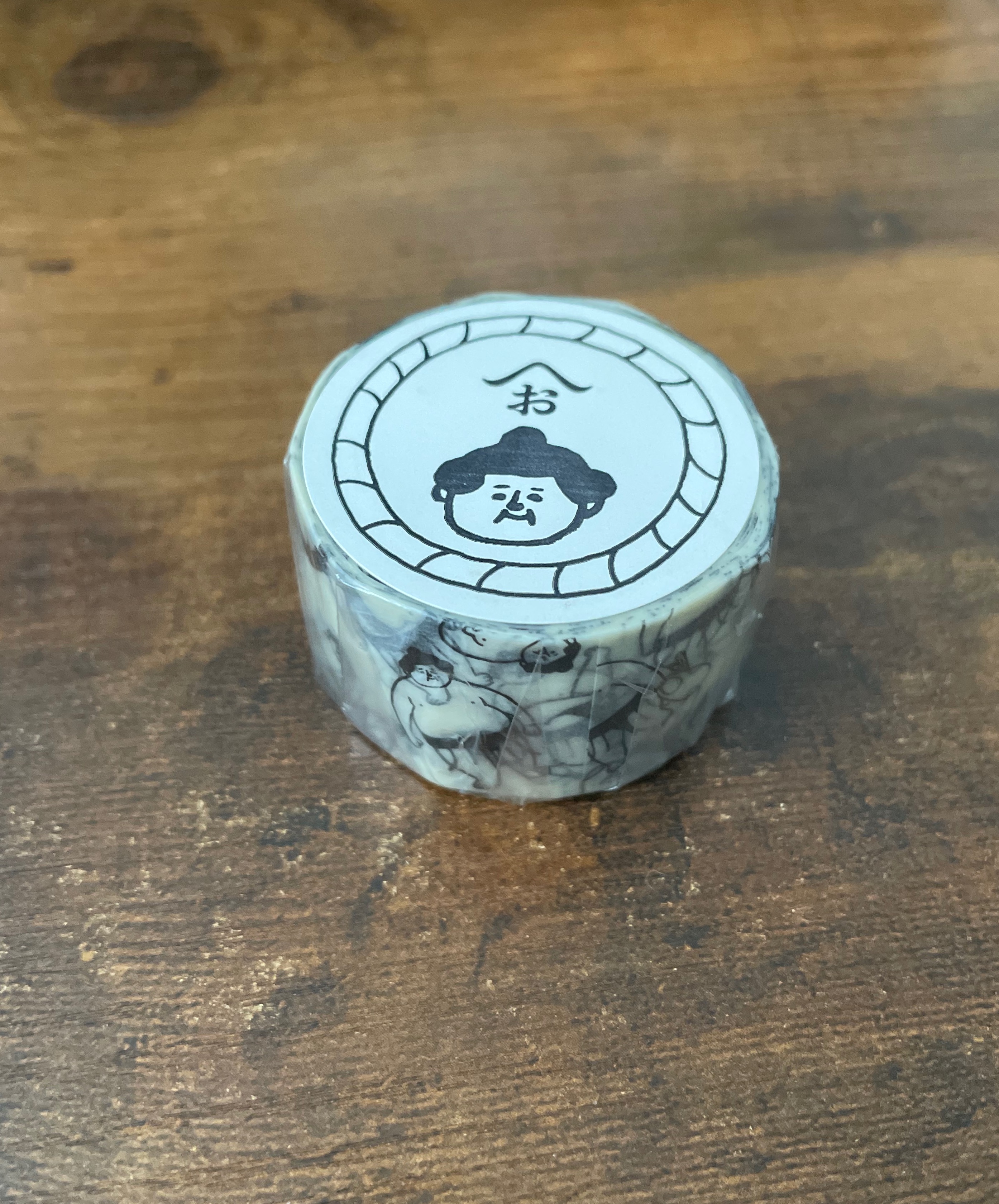Saito Ohagiyama Sumo Wrestler Daily Life Washi Masking Tape