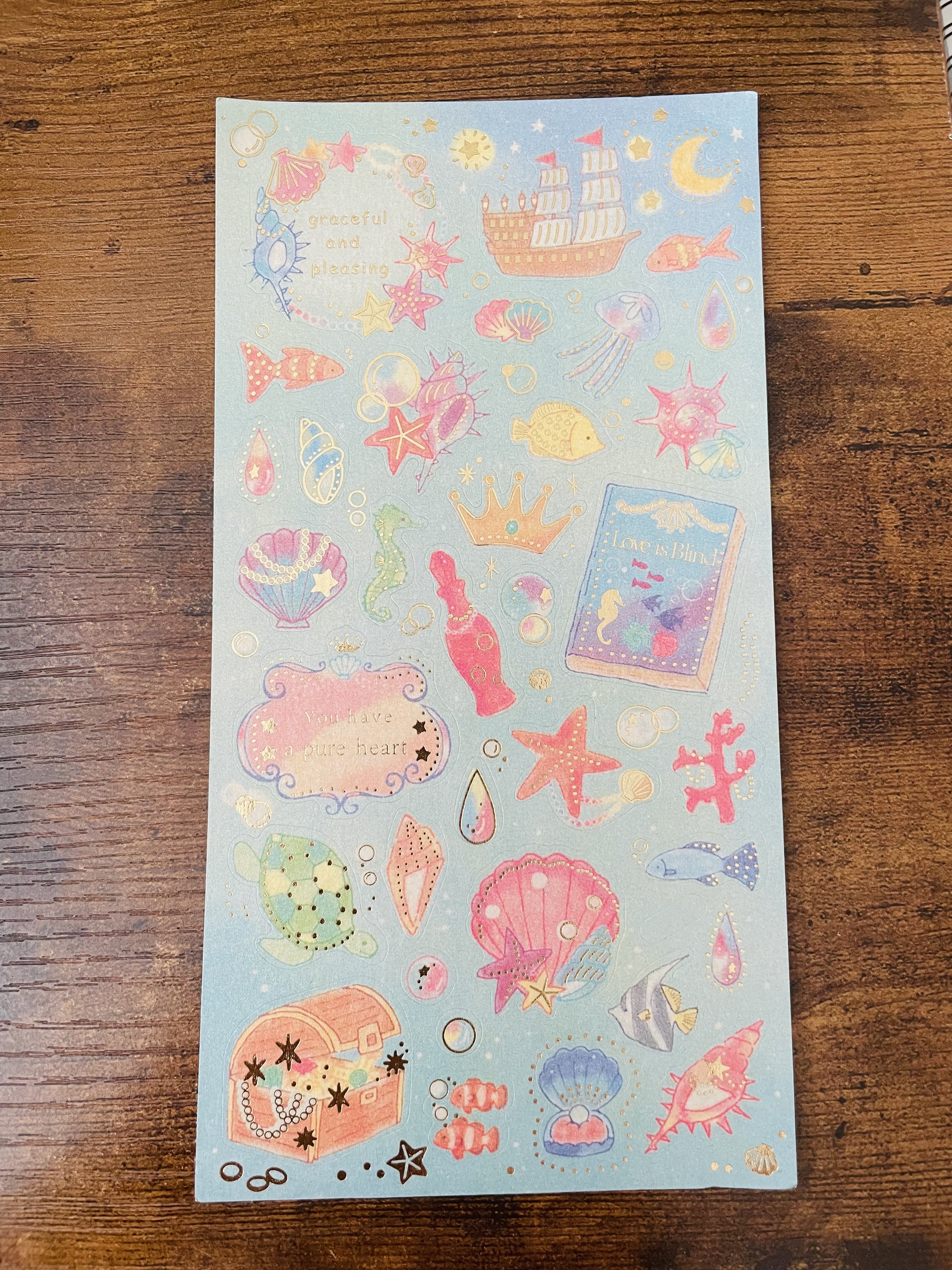 Ocean Adventure Sticker Sheet