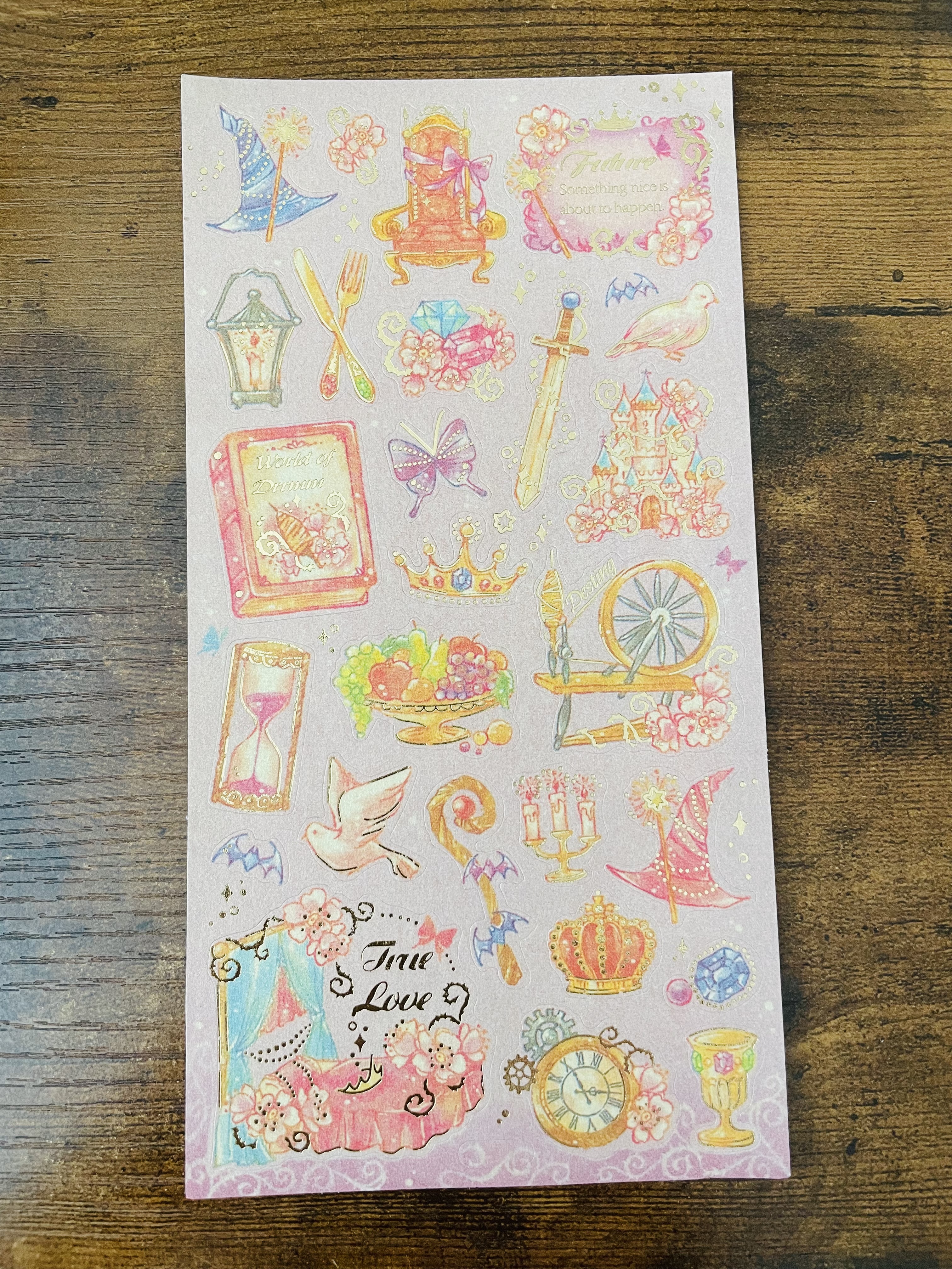 Magical Fairy Tale Sticker Sheet