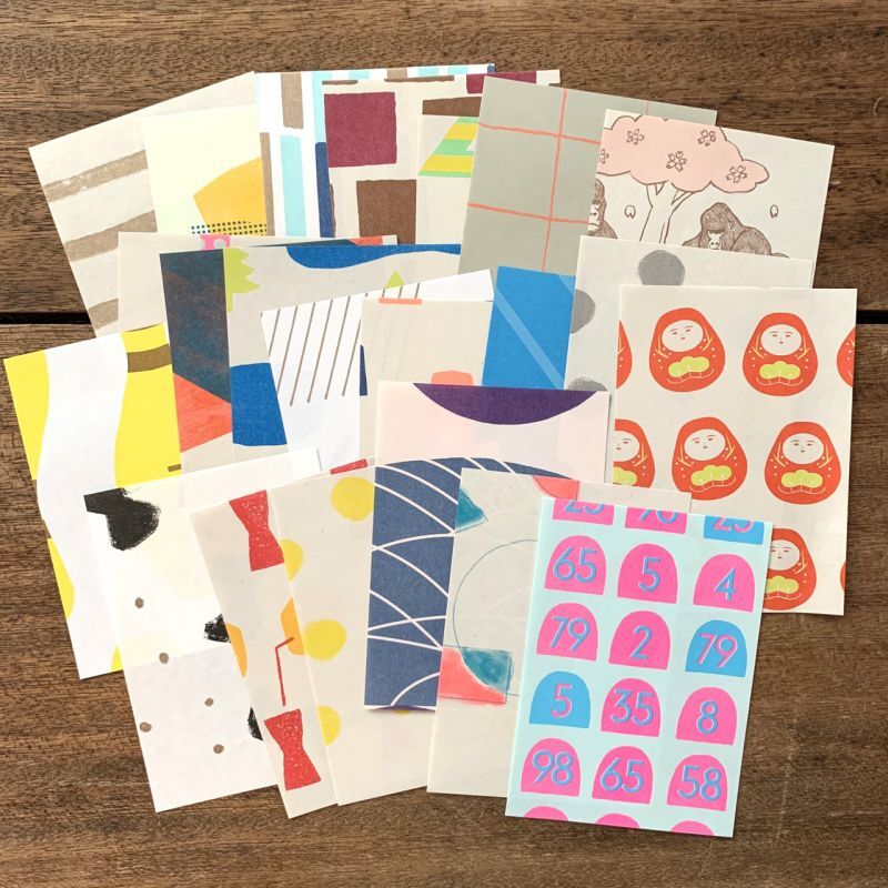 nombra IROIRO Colourful Decorative Paper Memo Pack - M size