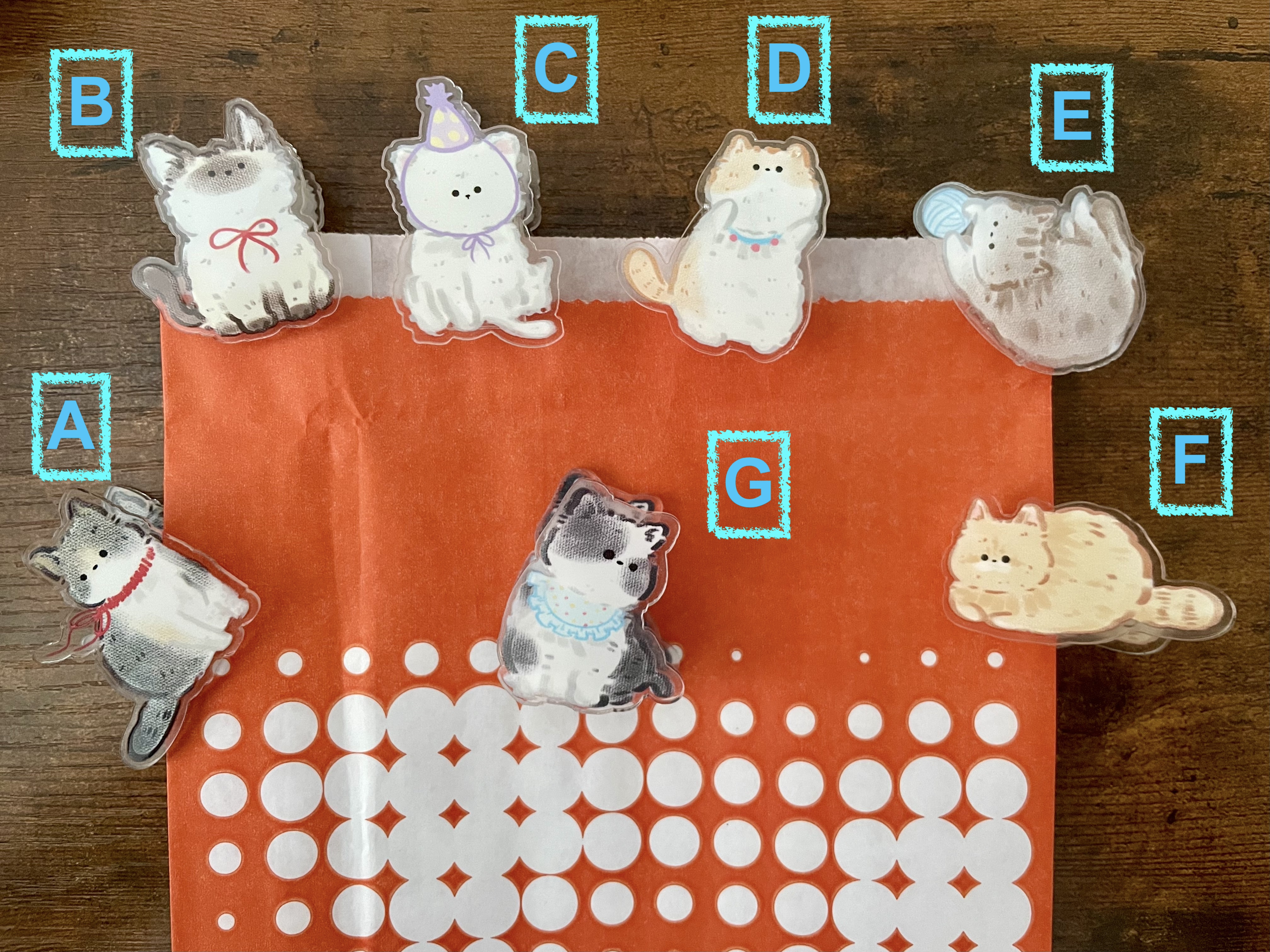 Cute Cat Binder Clip