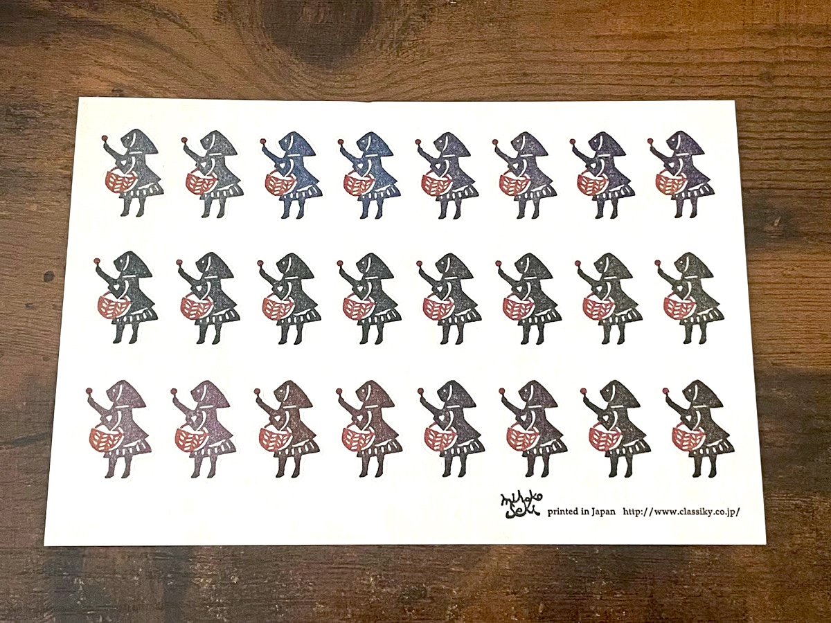 Classiky - Mihoko Seki Washi Stickers - Little Match Girl