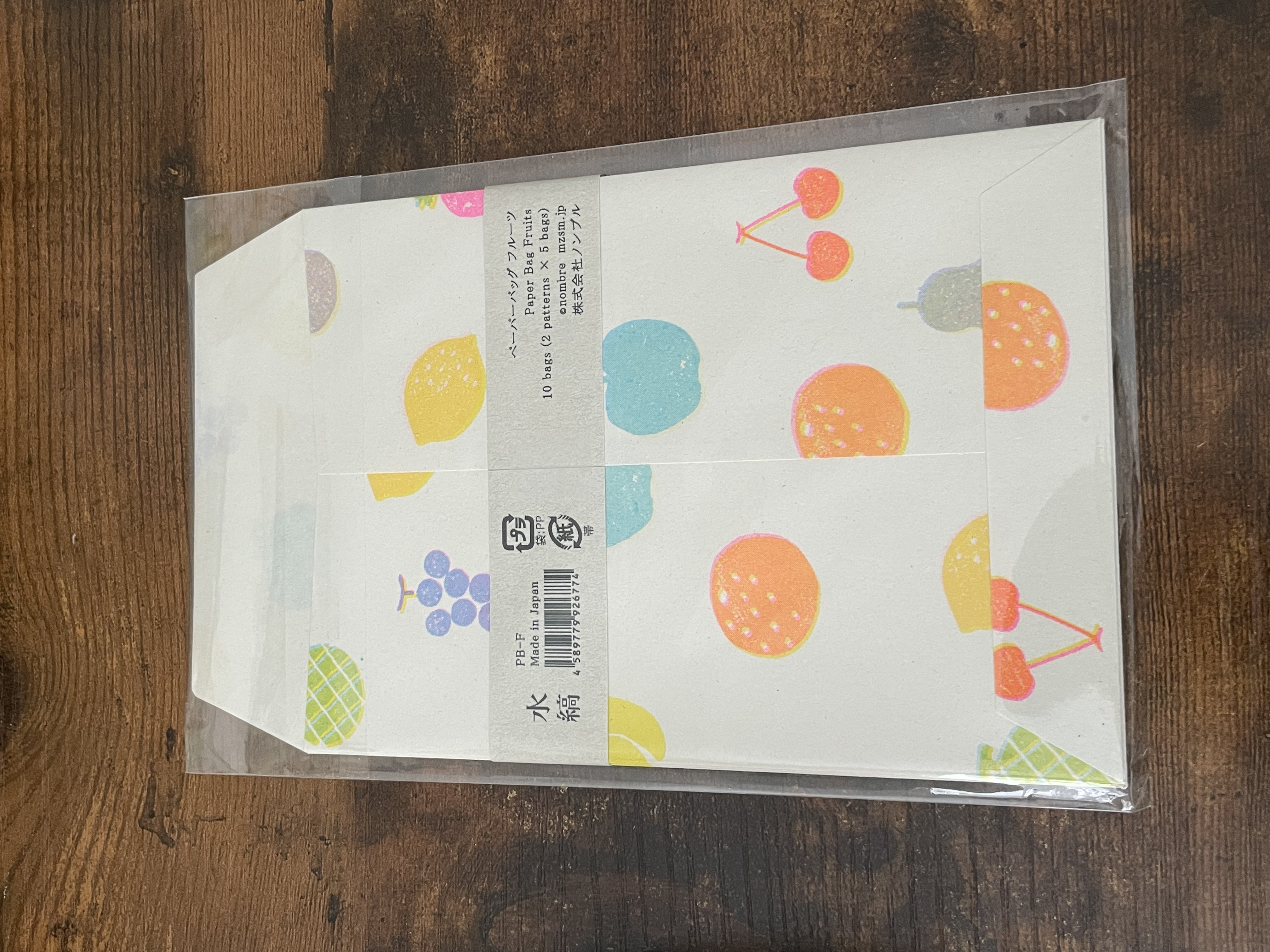 nombre Fruit Design Paper Bag / Envelope