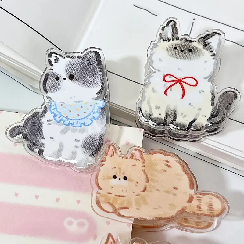 Cute Cat Binder Clip 