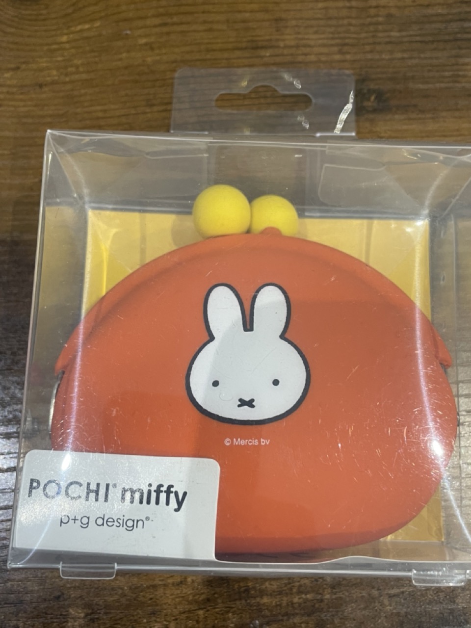 POUCH Miffy p+g design silicone coin purse