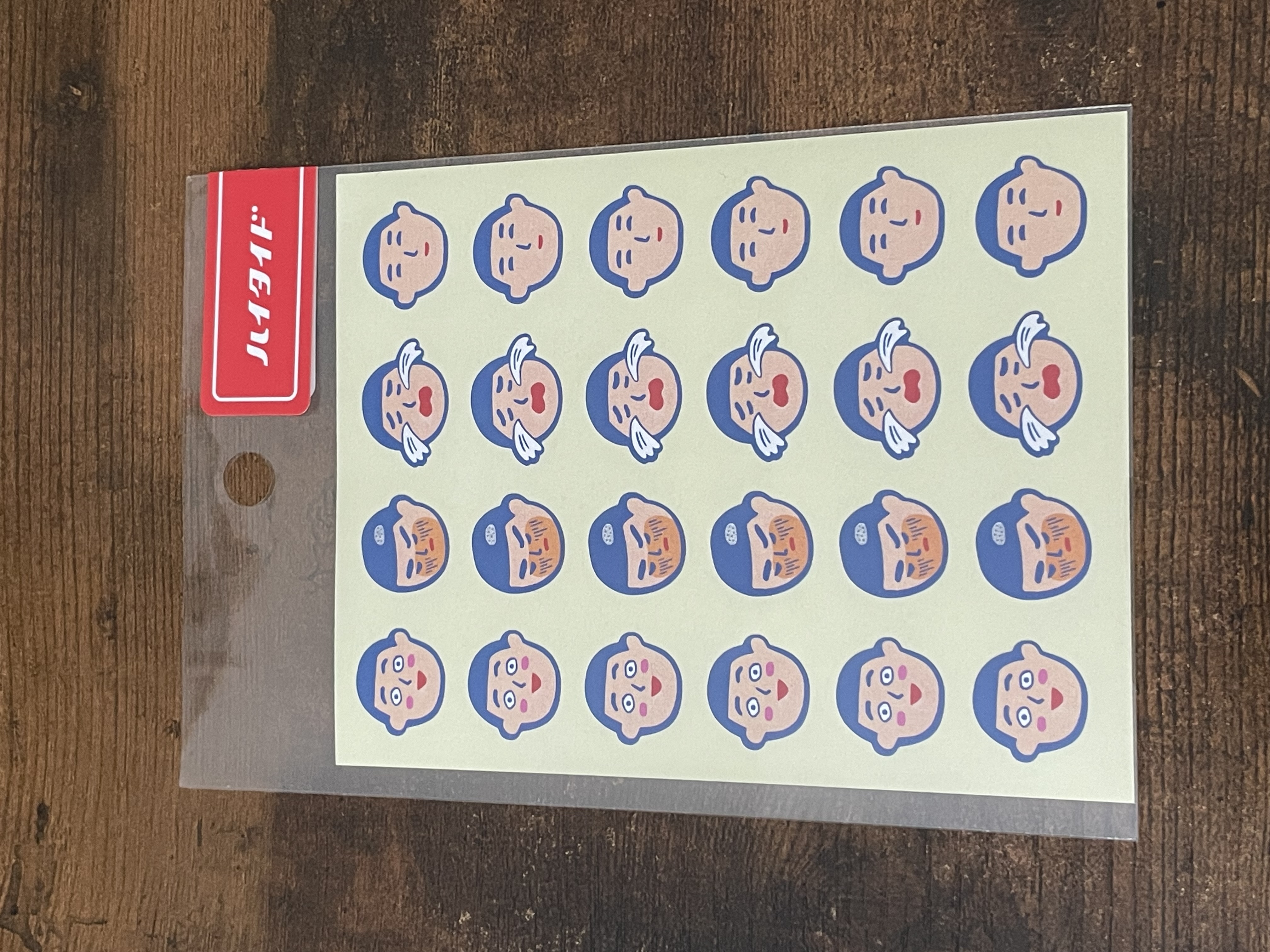 Hightide Cute Face Expression Stickers