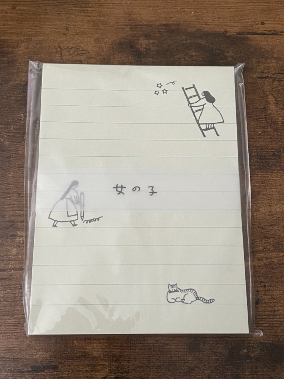 Japanese Girls Illustrated Notepad