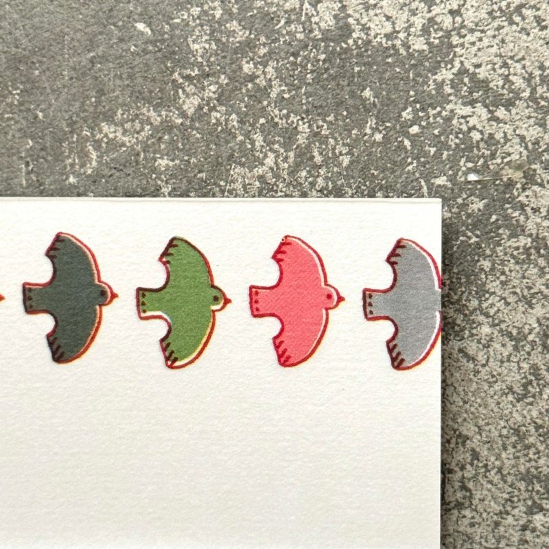 Japanese Pigeon Bird Okonomi Memo Pad