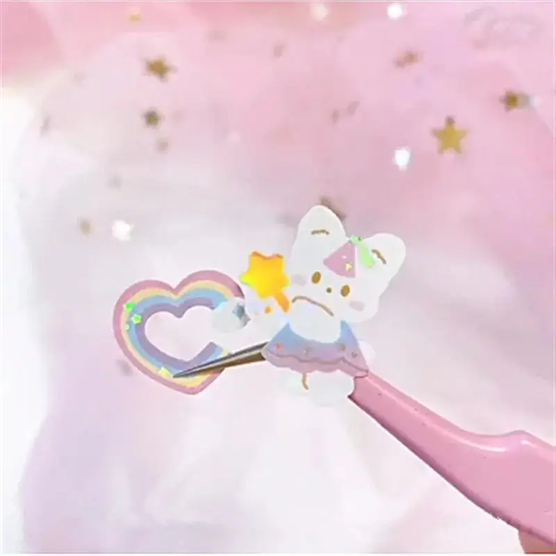 Cute Bunny Rainbow Sticker Sheet