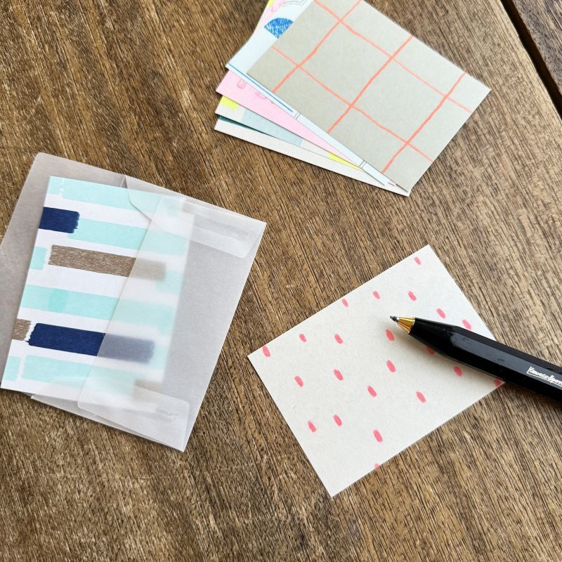 nombra IROIRO Colourful Decorative Paper Memo Pack - S size