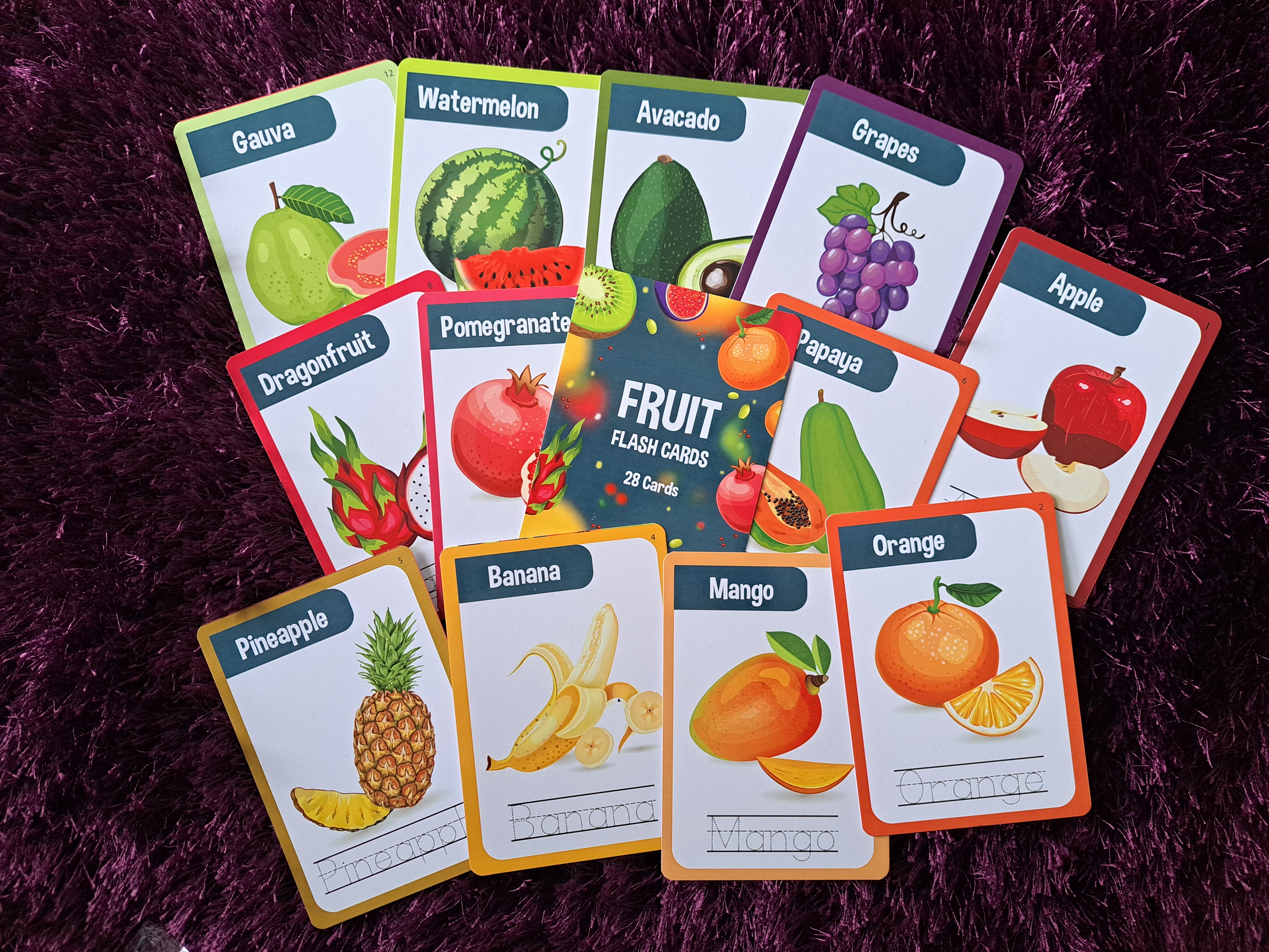 Fruit Flash Cards