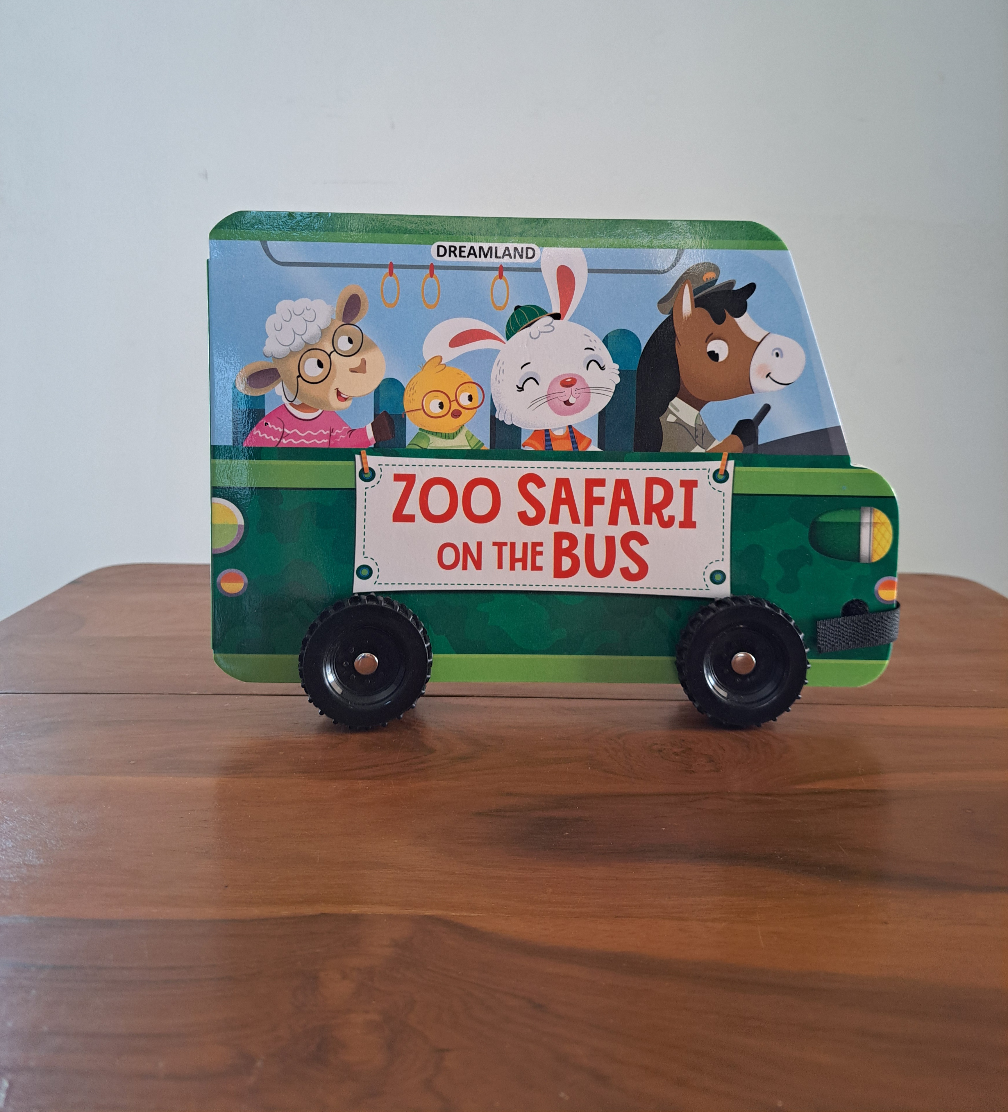 Zoo Safari on the Bus Book