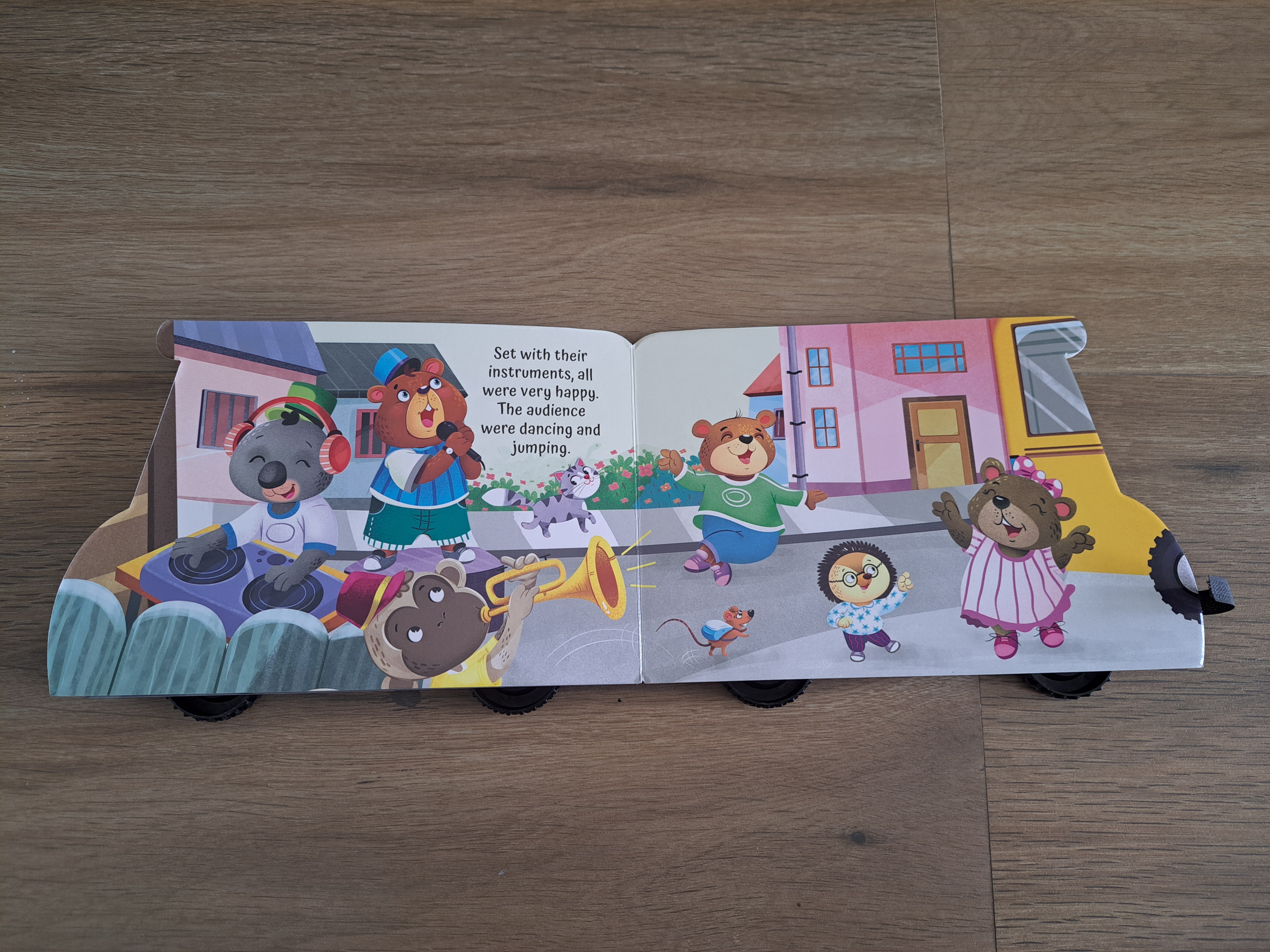 A Music Party on the Bus