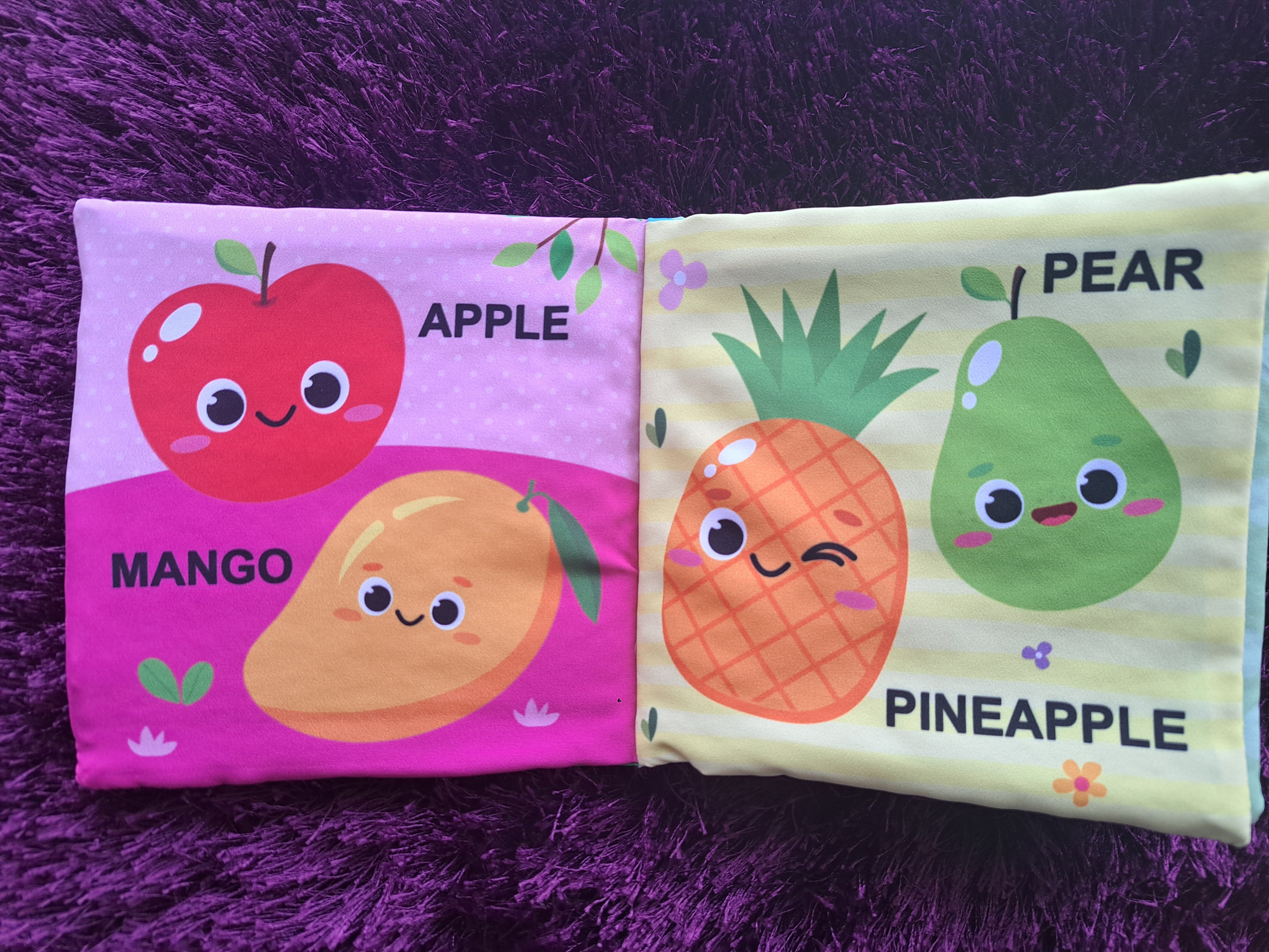 My First Fruit and Vegetables  Crinkle Cloth Book