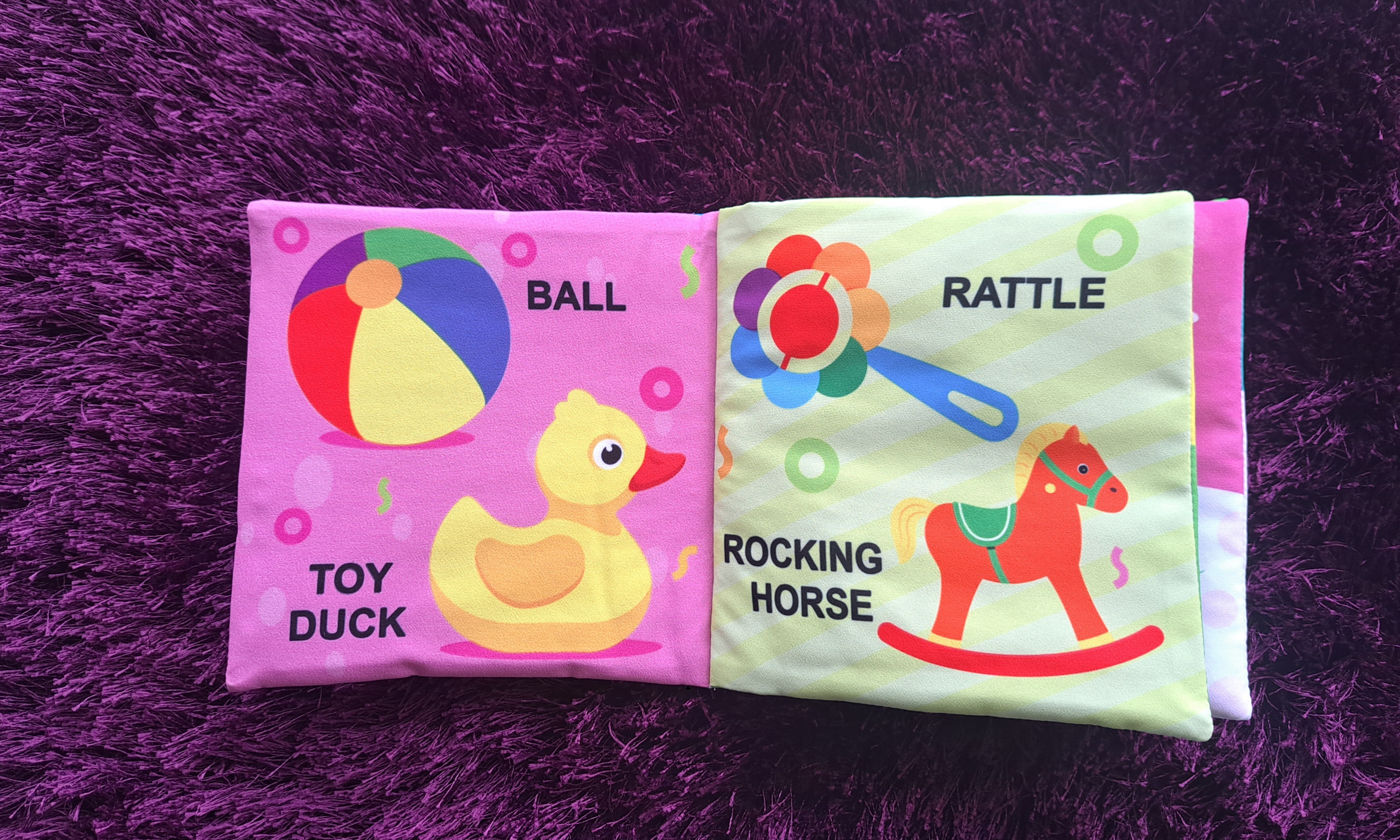 My First Words Crinkle  Cloth Book