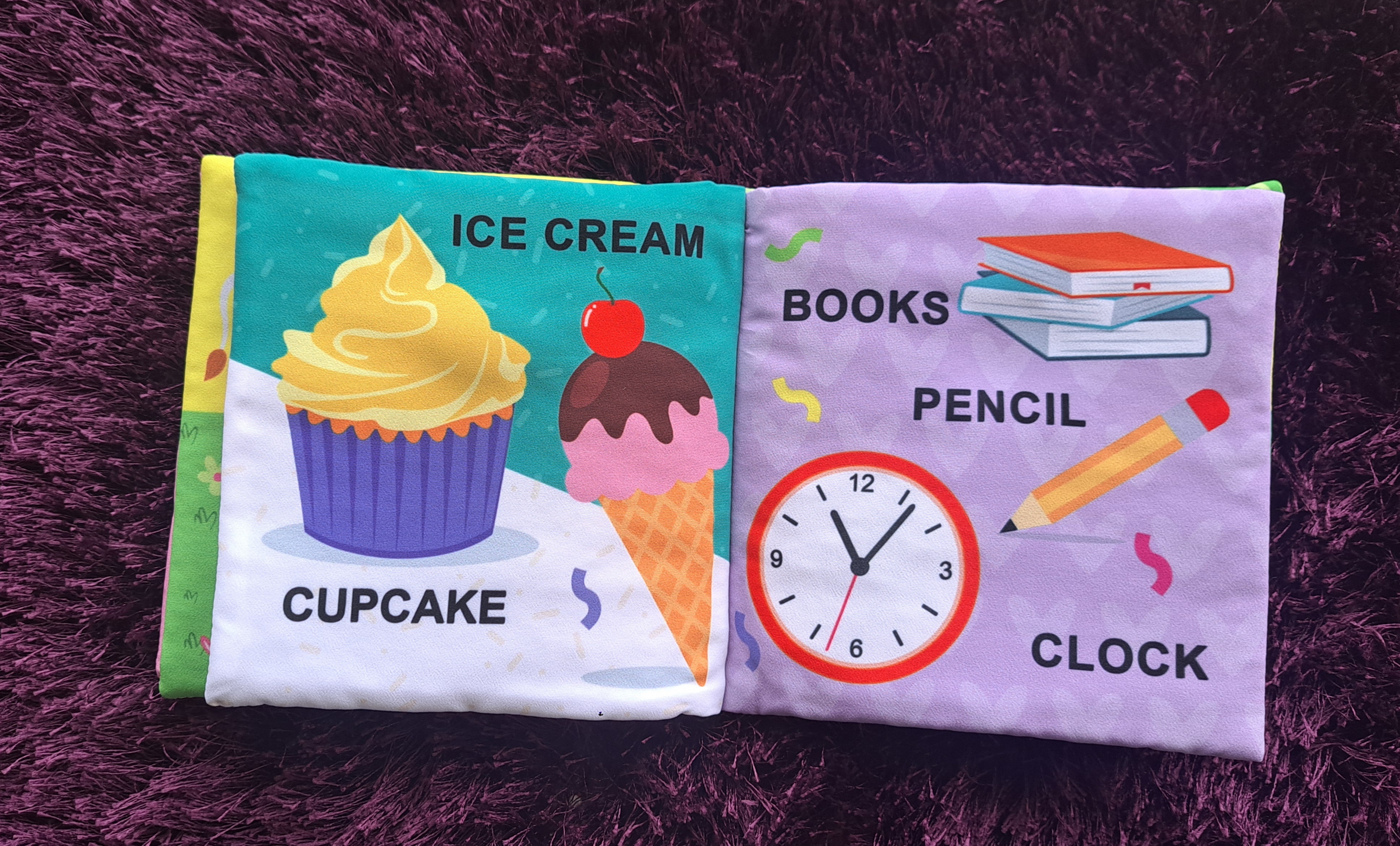 My First Words Crinkle  Cloth Book