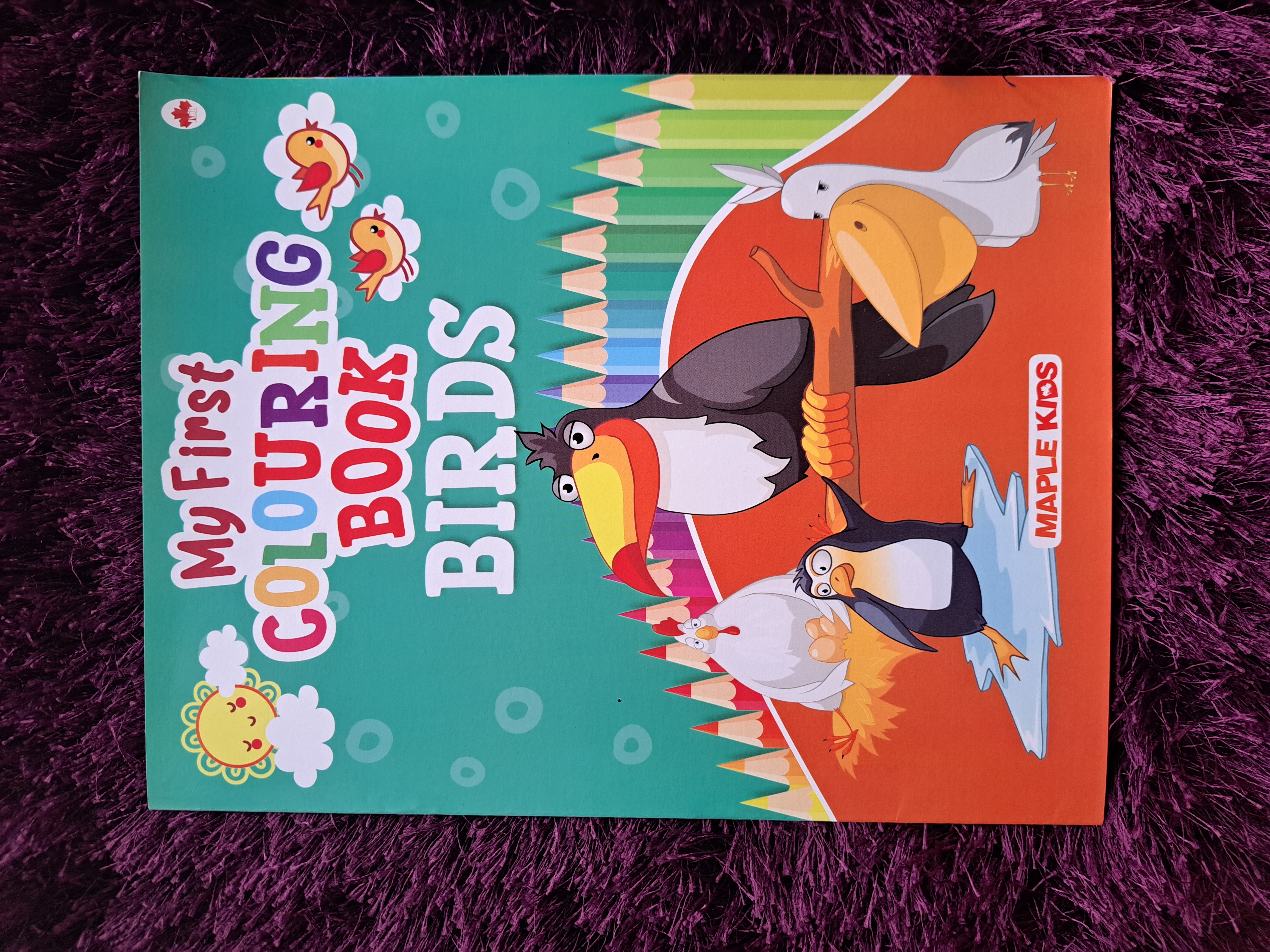 My First Colouring Book: Birds