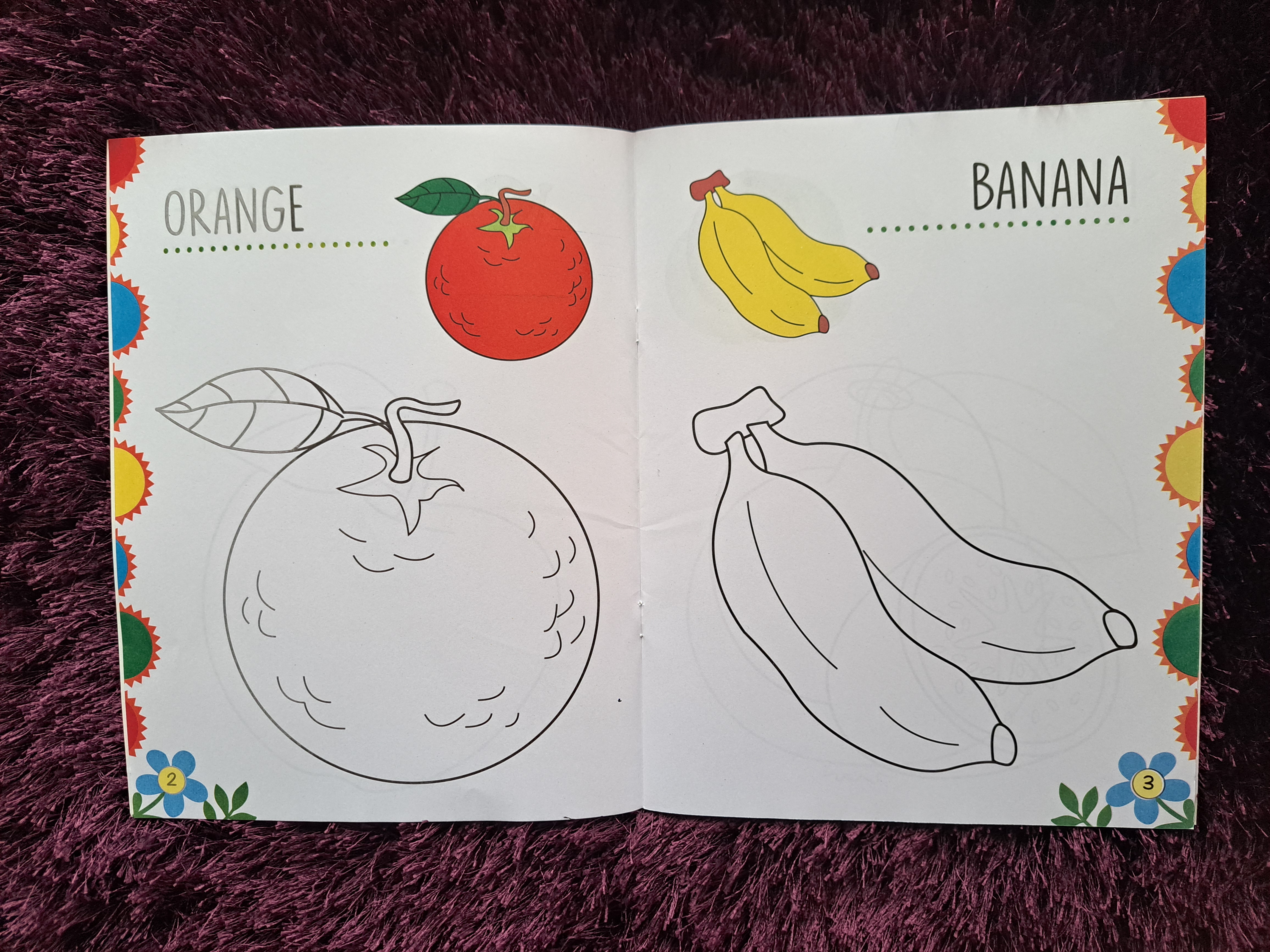 My First Colouring Book Fruits