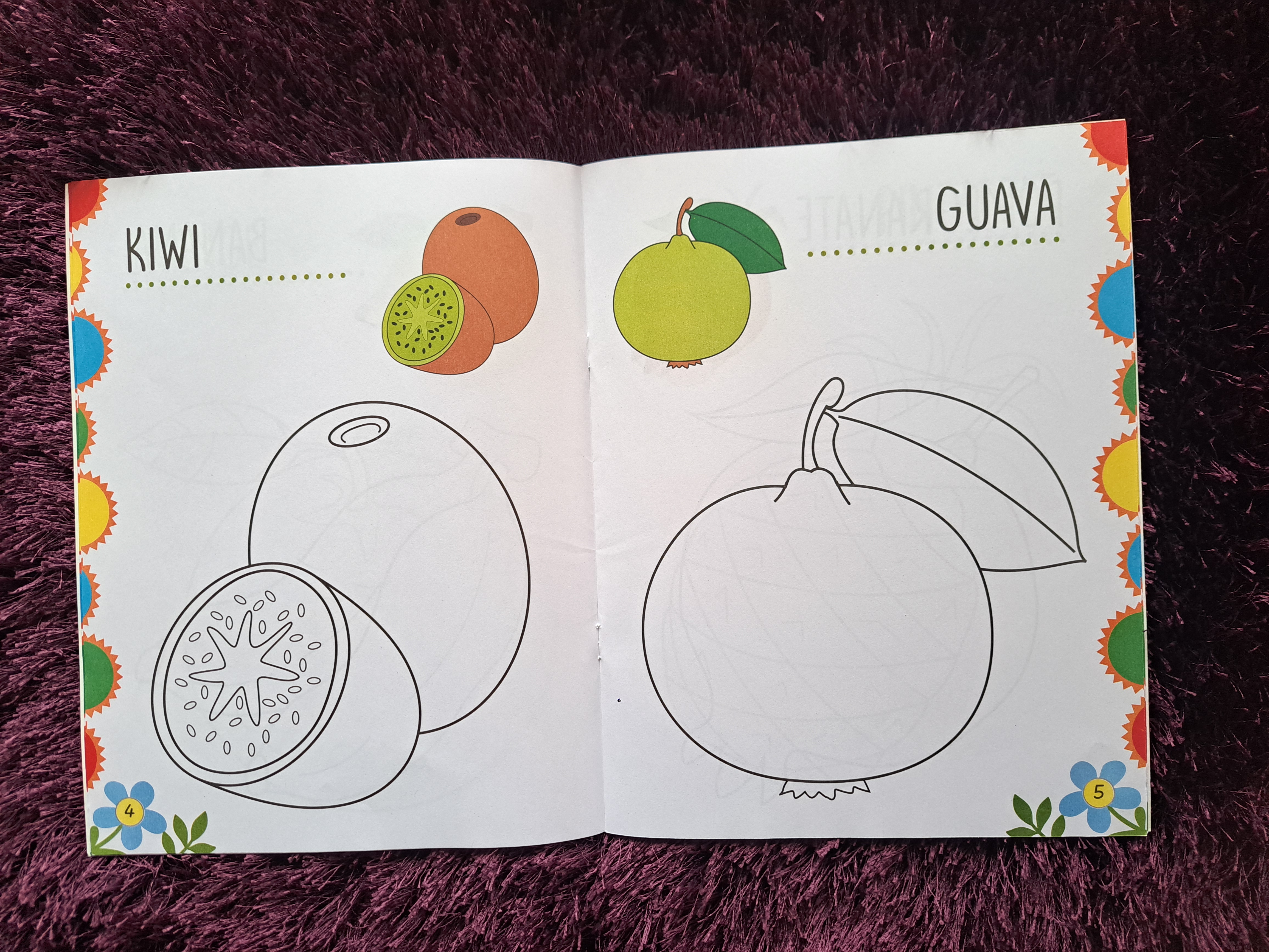 My First Colouring Book Fruits
