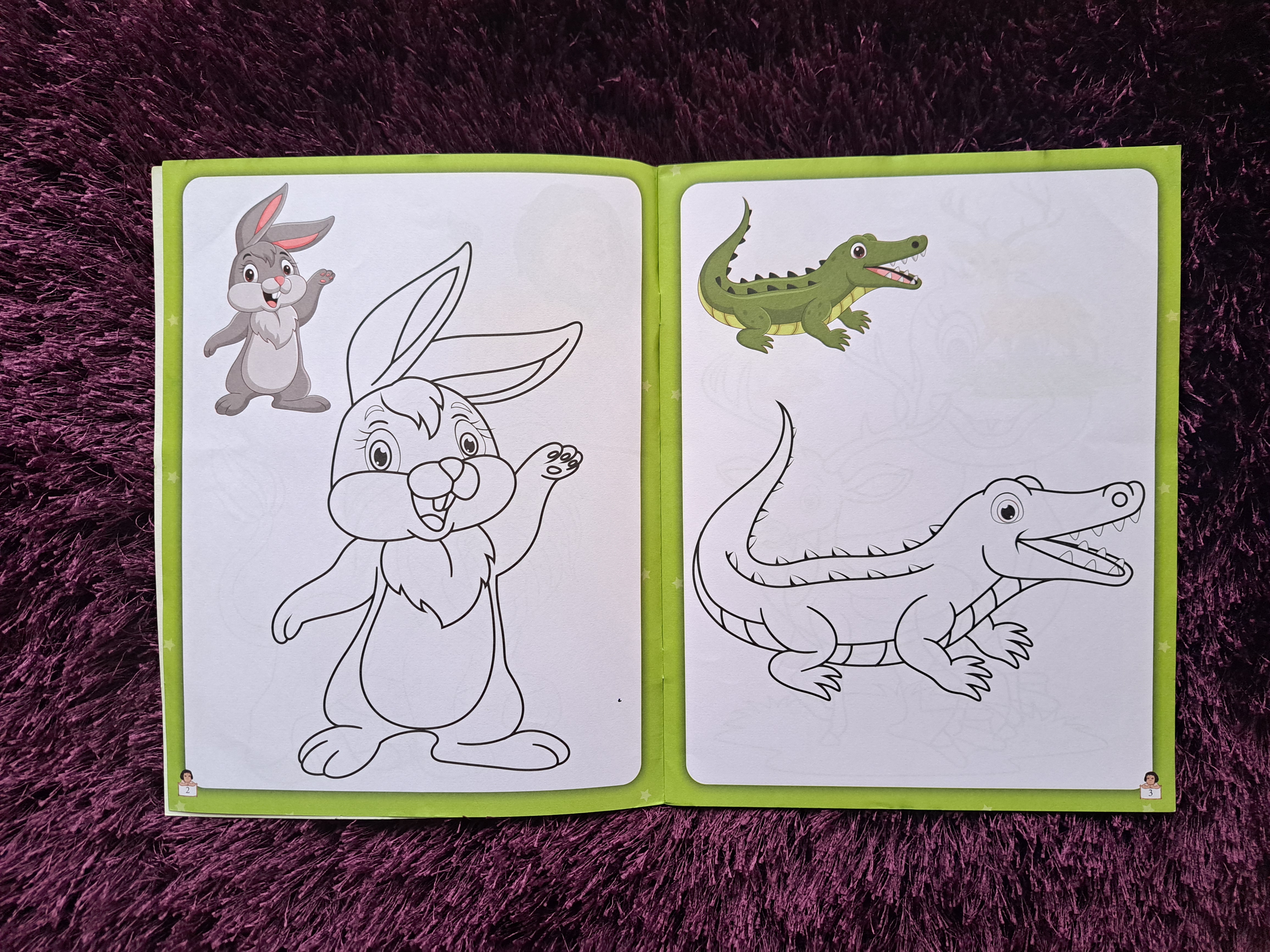 Cute Copy Colour Book