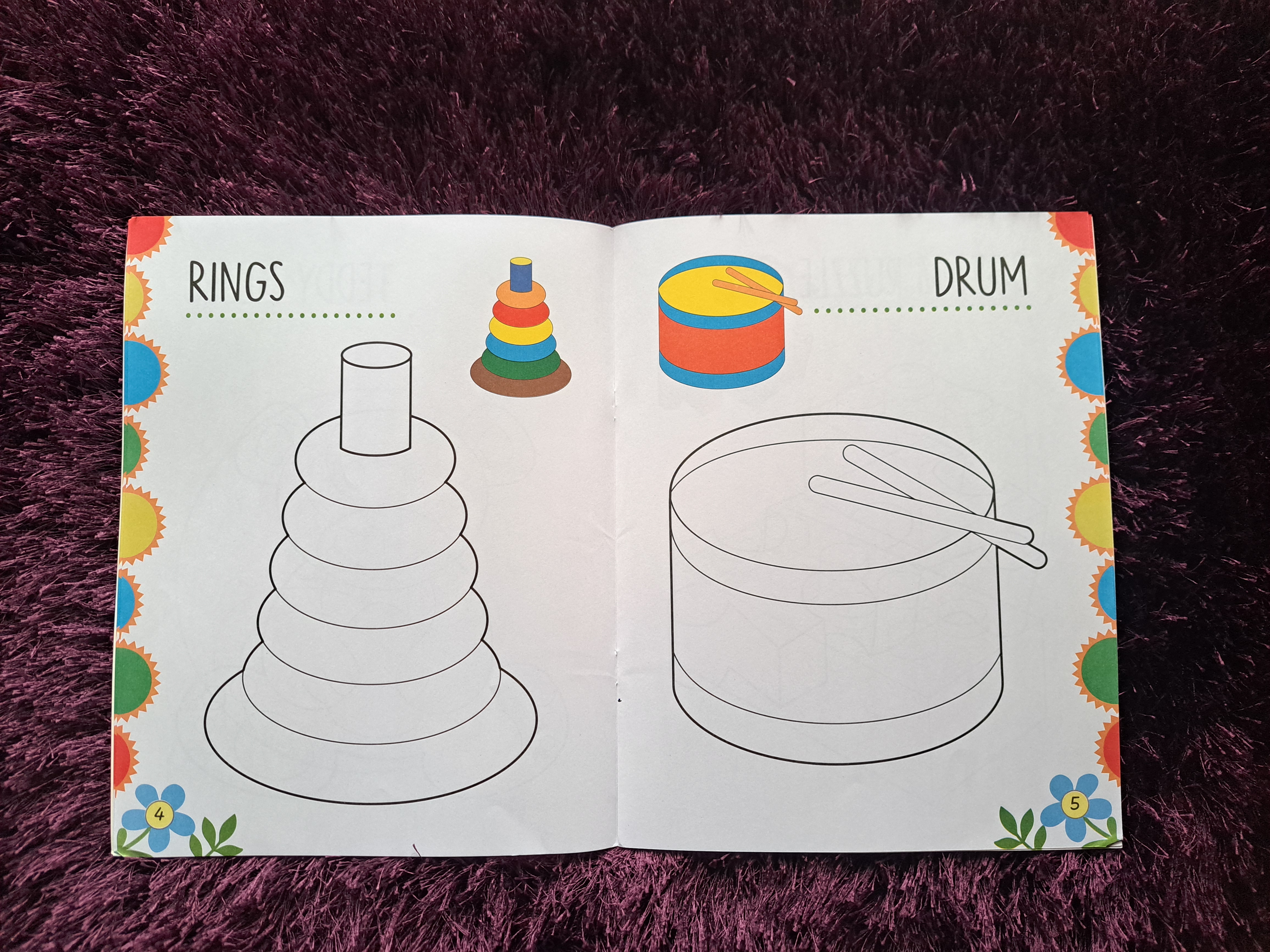 My First Colouring Book Toys