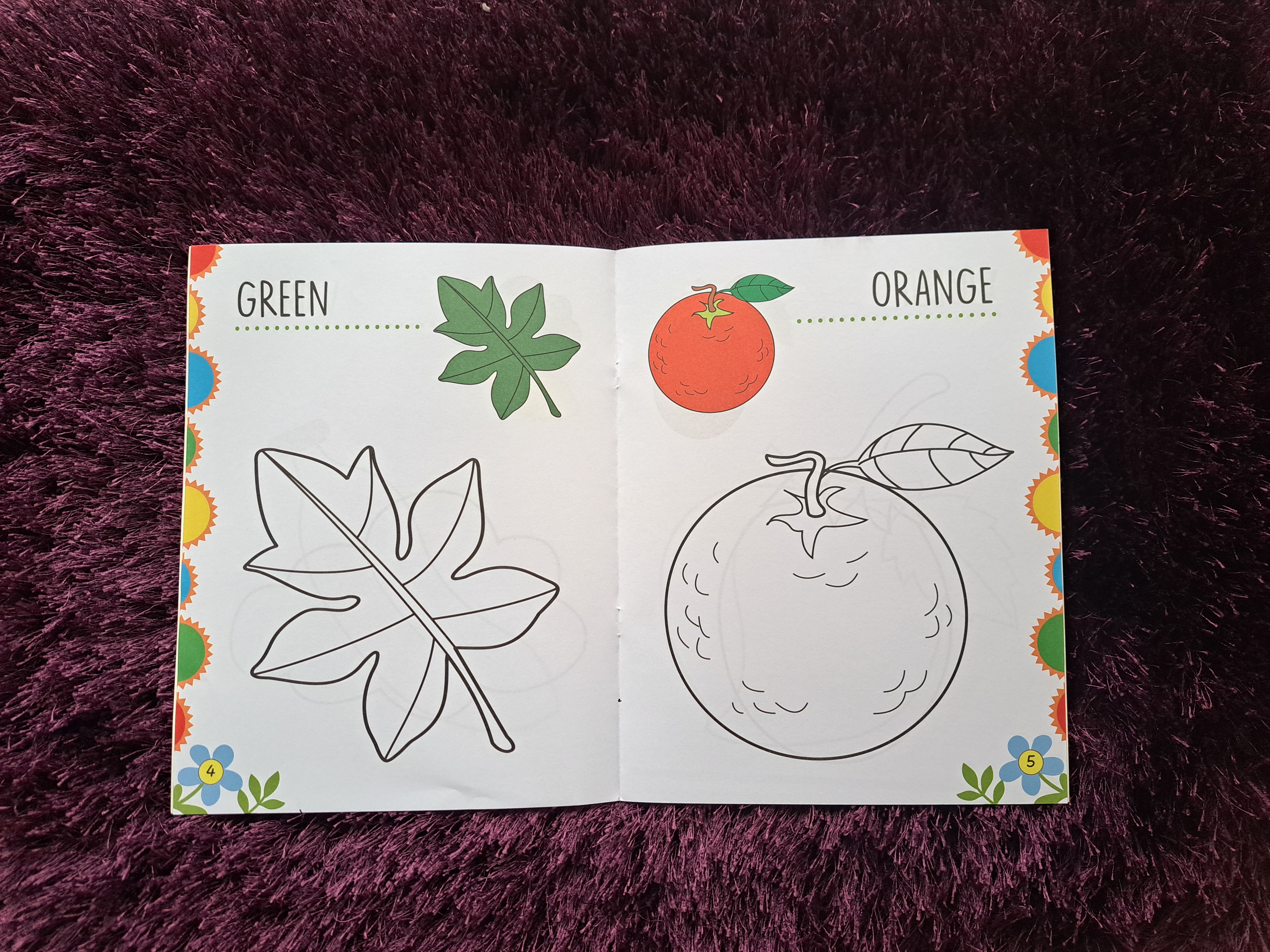My First Colouring Book : Colours