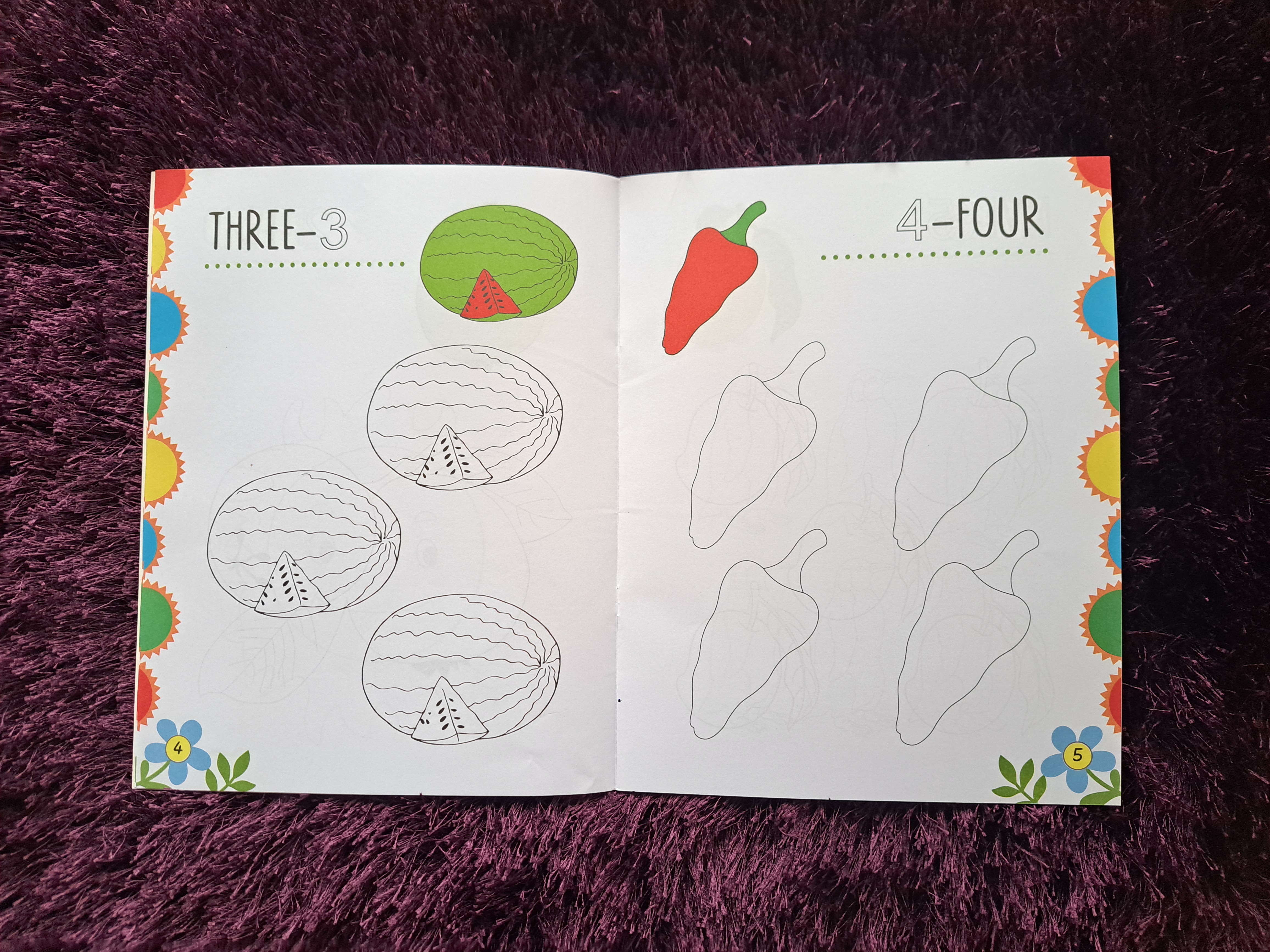 My First Colouring Book Numbers