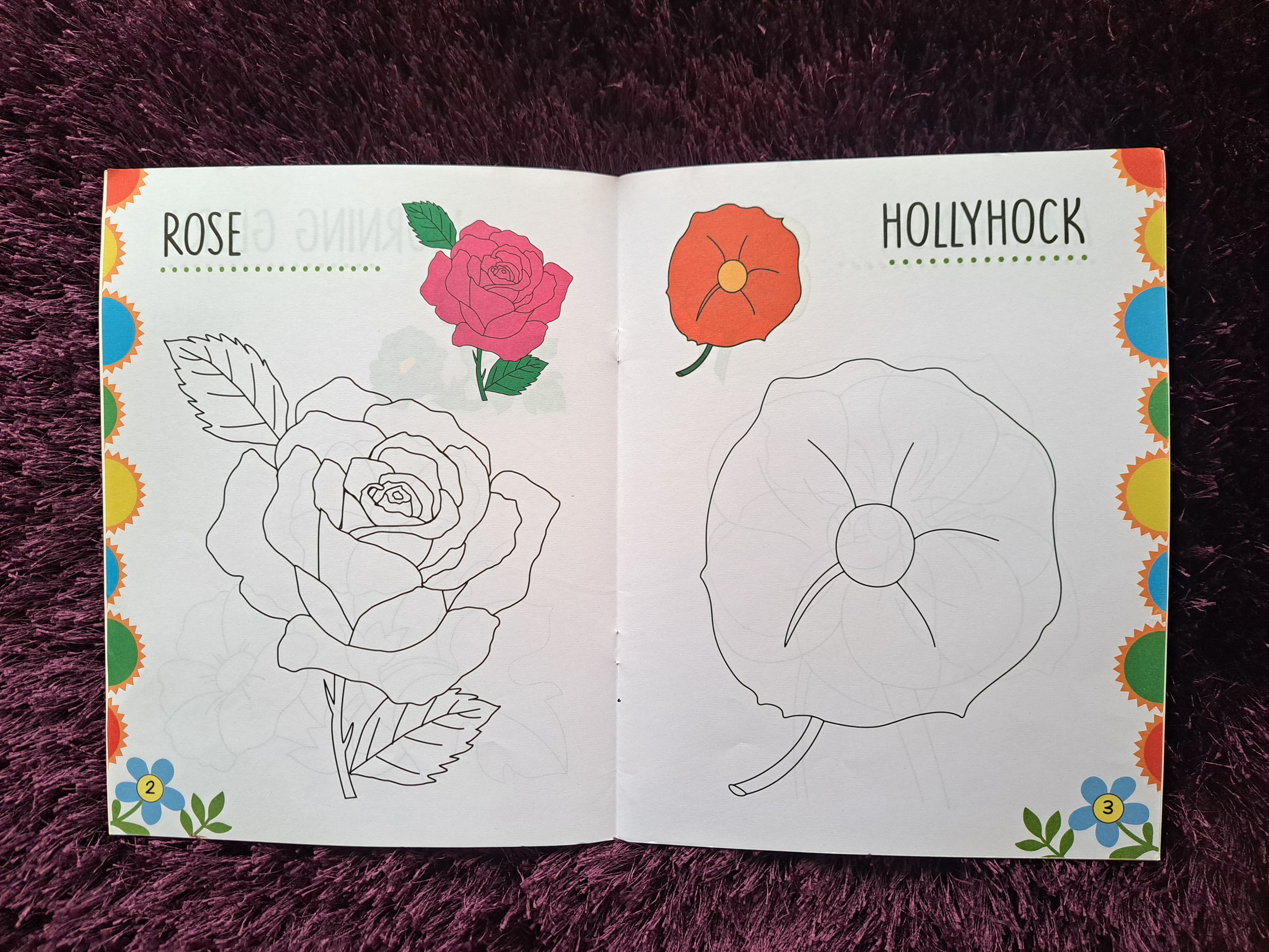 My First Colouring Book - Flowers