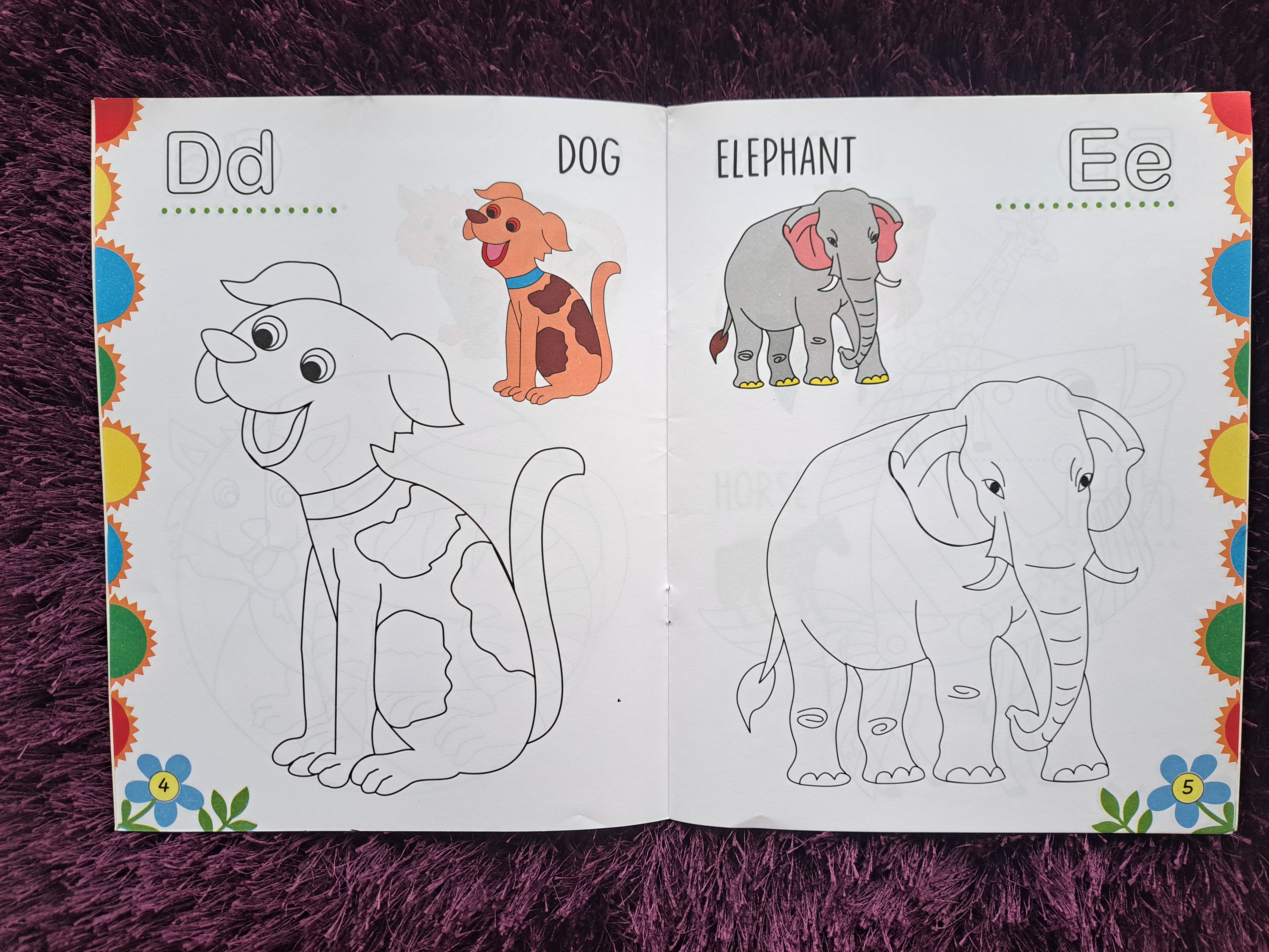 My First Colouring Book Alphabet