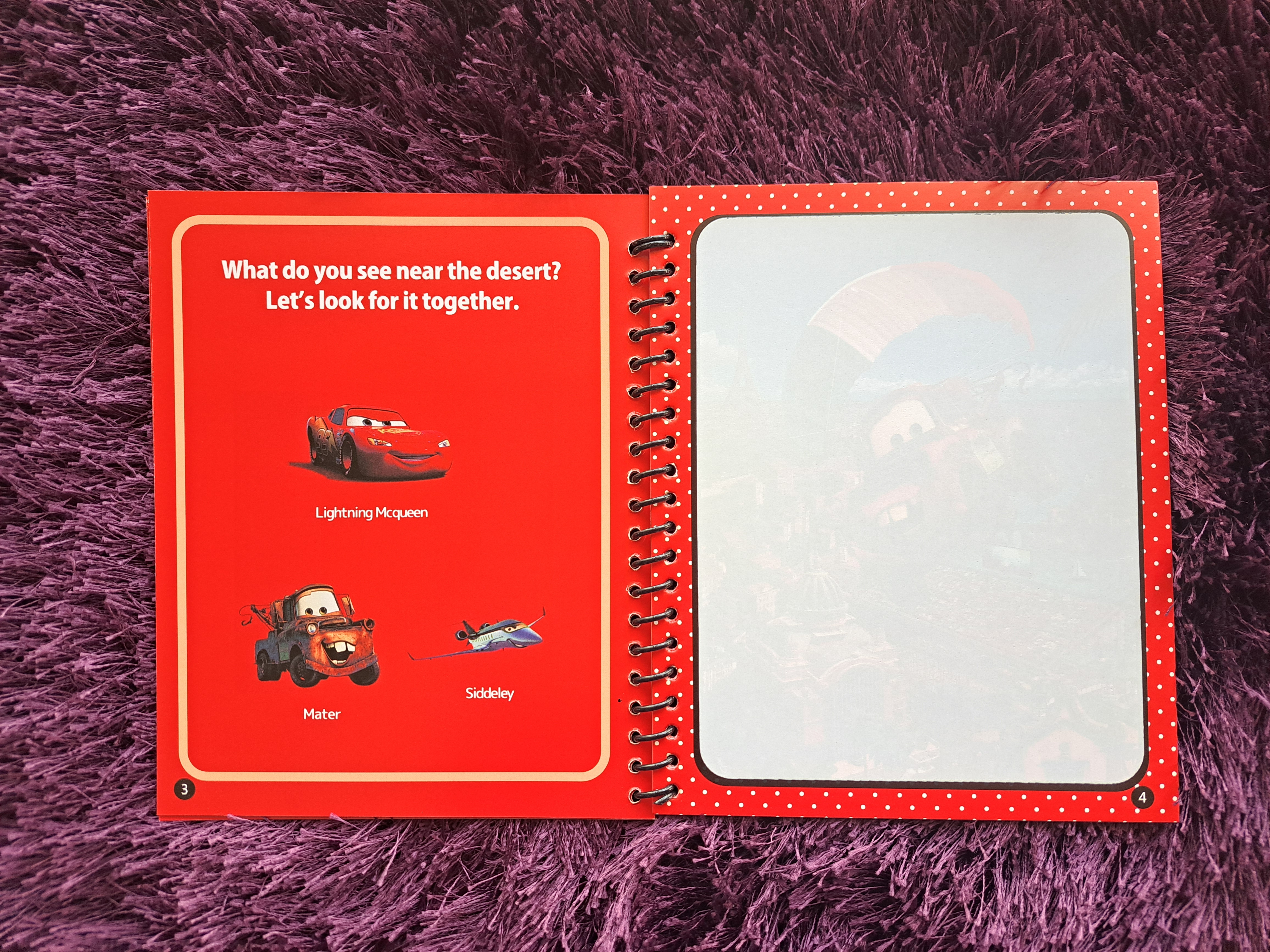 Magic Water Book - Disney car