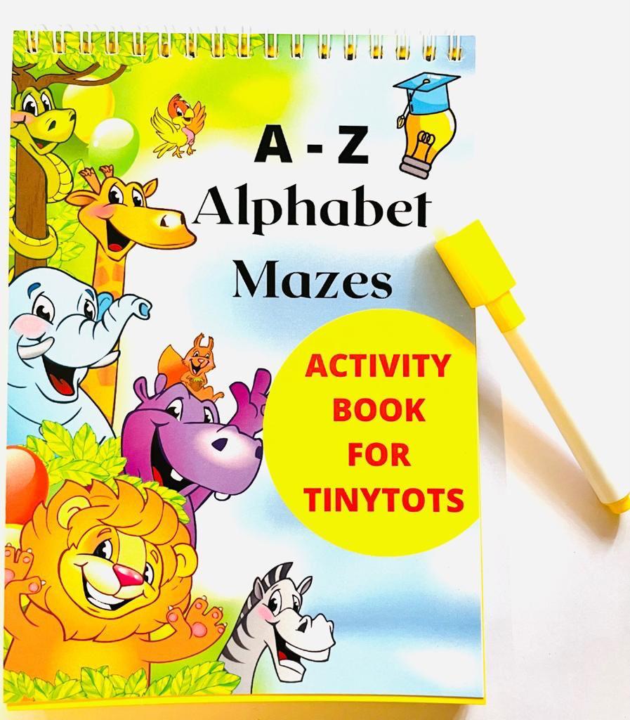 A-Z Alphabet Mazes