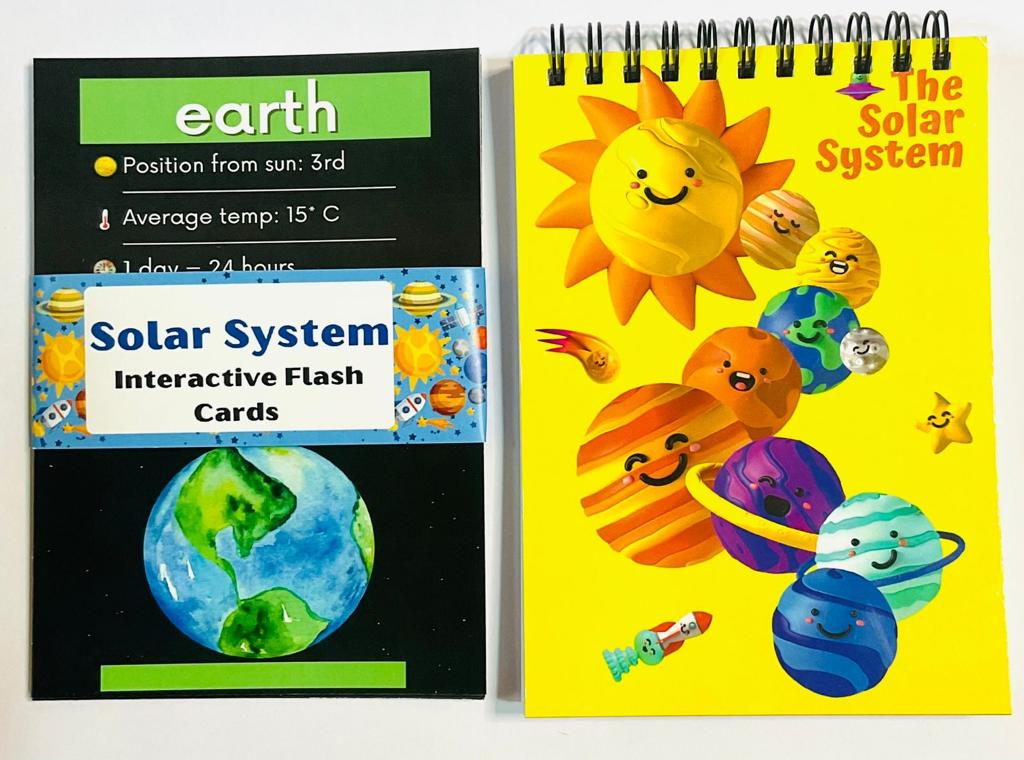 Solar System Interactive Flash Cards