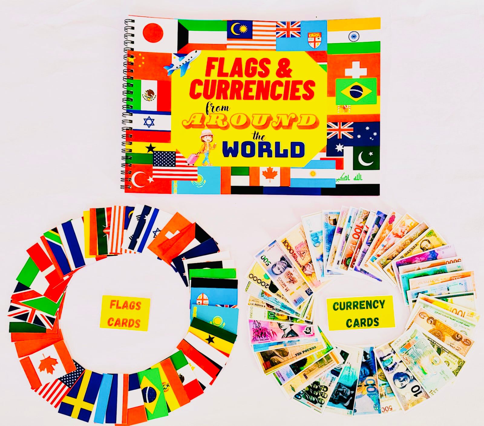 Flags & Currencies from Around the World
