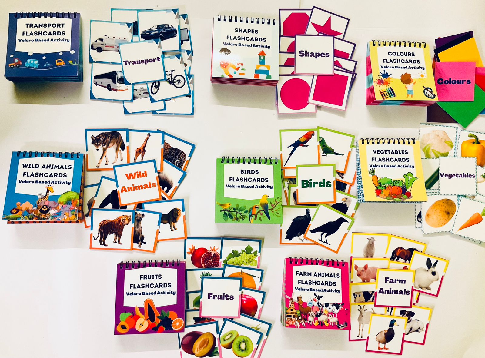 Vocabulary - Velcro Flashcards