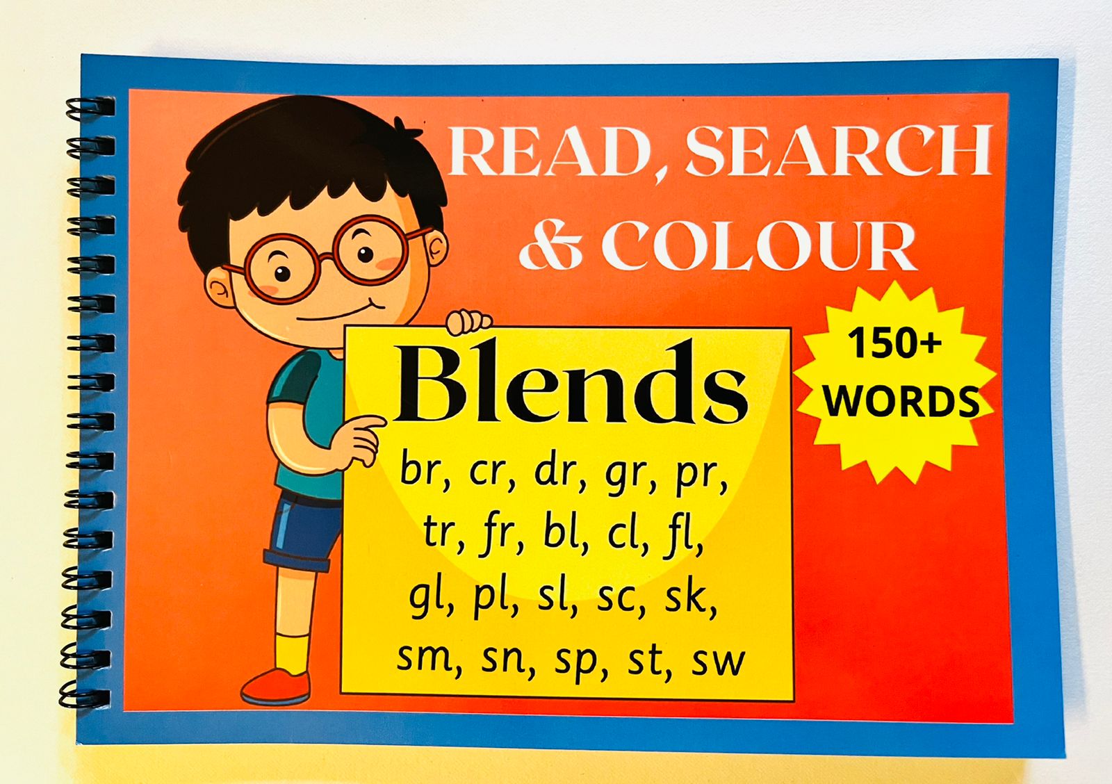 Read, Search & Colour Blends Book