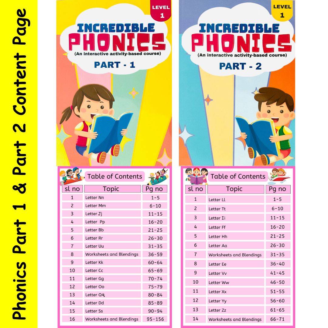 Incredible Phonics Level 1