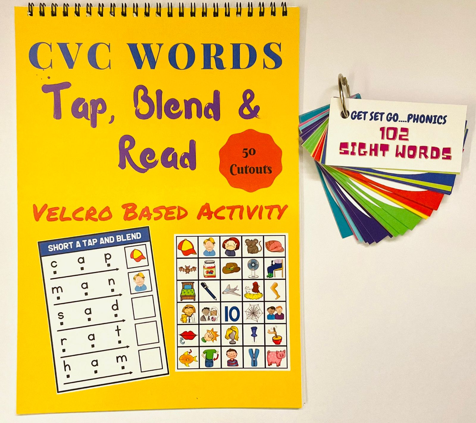 CVC Words TAP BLEND & Read 