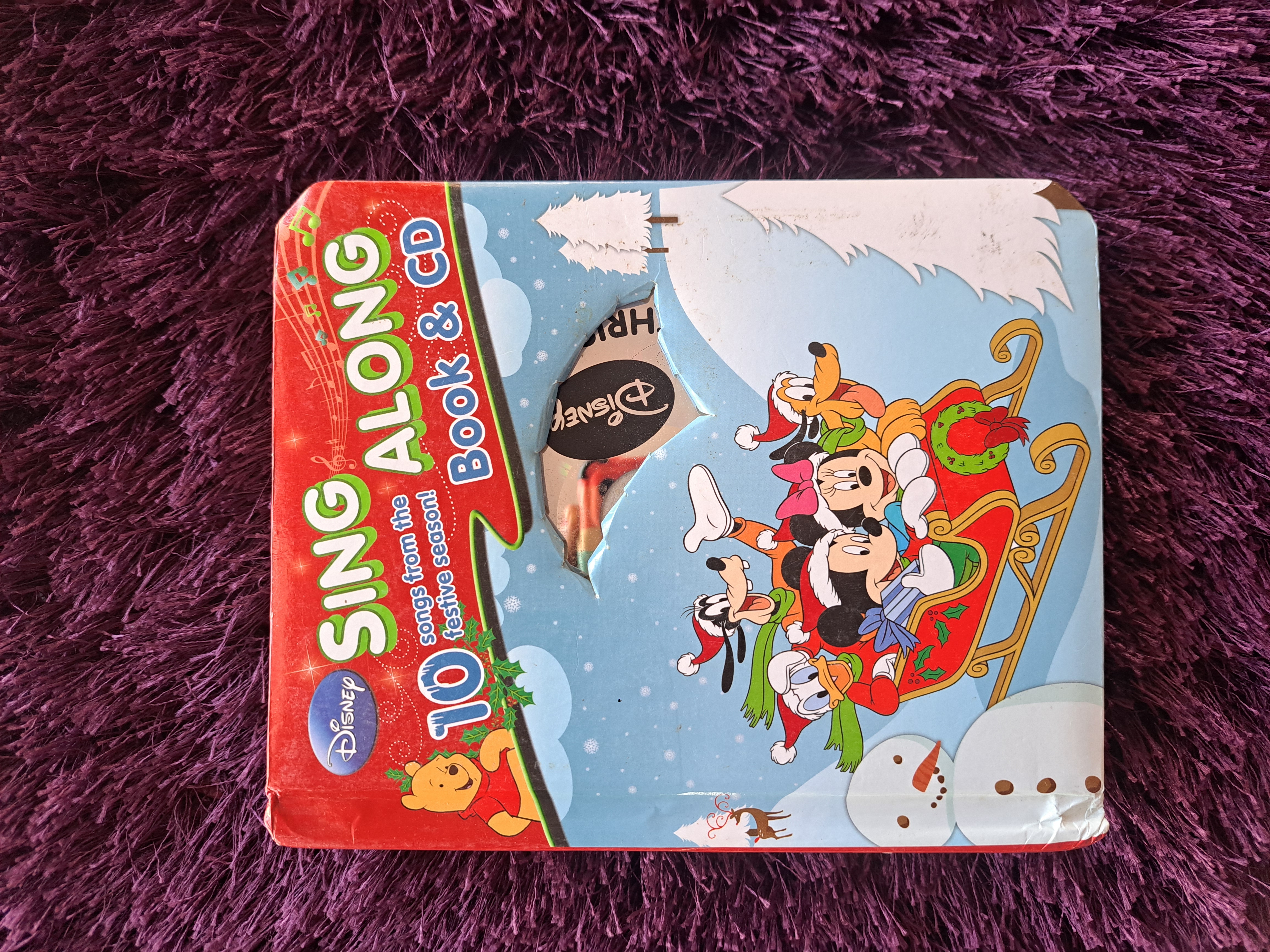 Disney Sing Along Book & CD