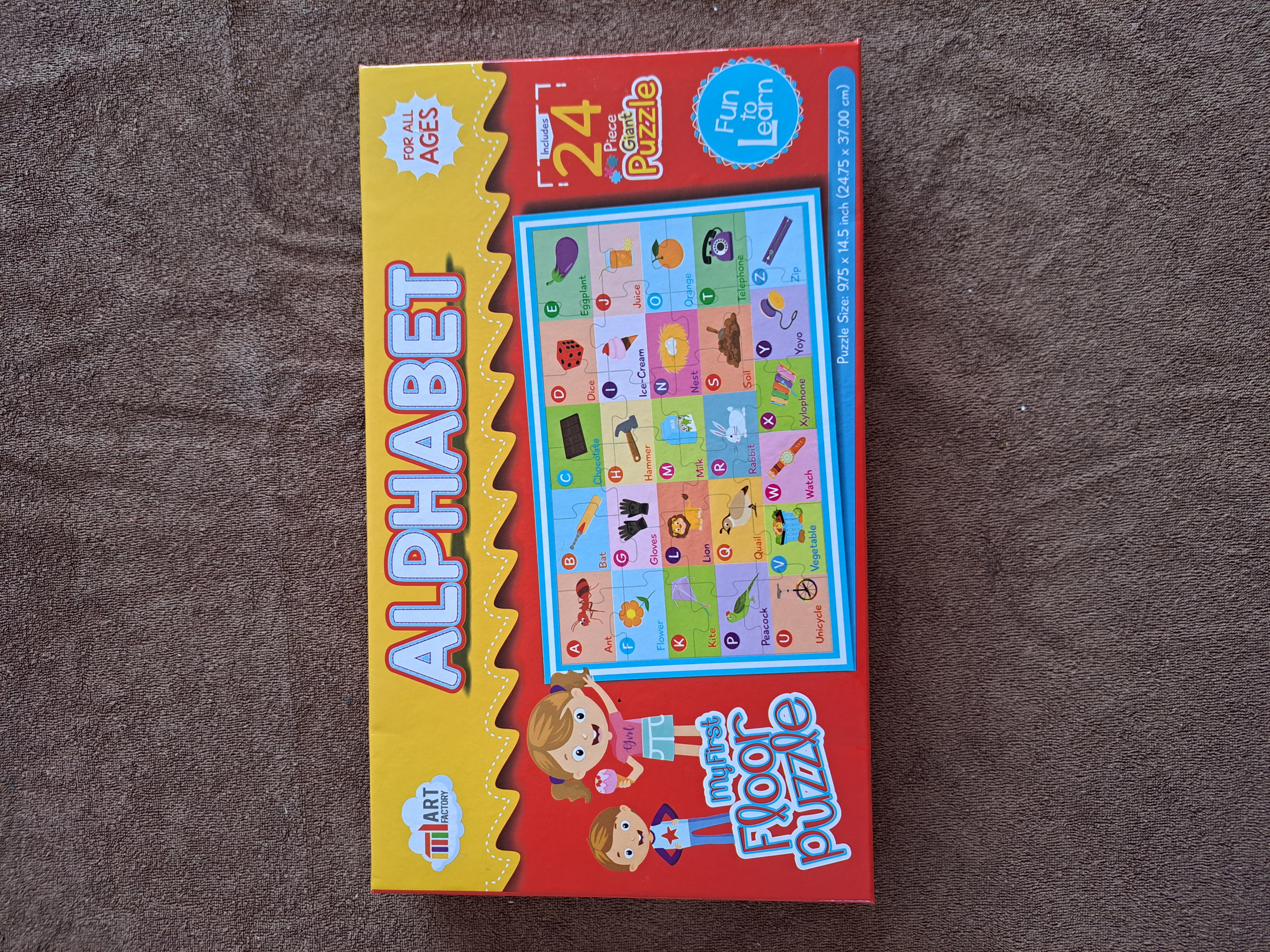 Alphabet Floor Puzzle