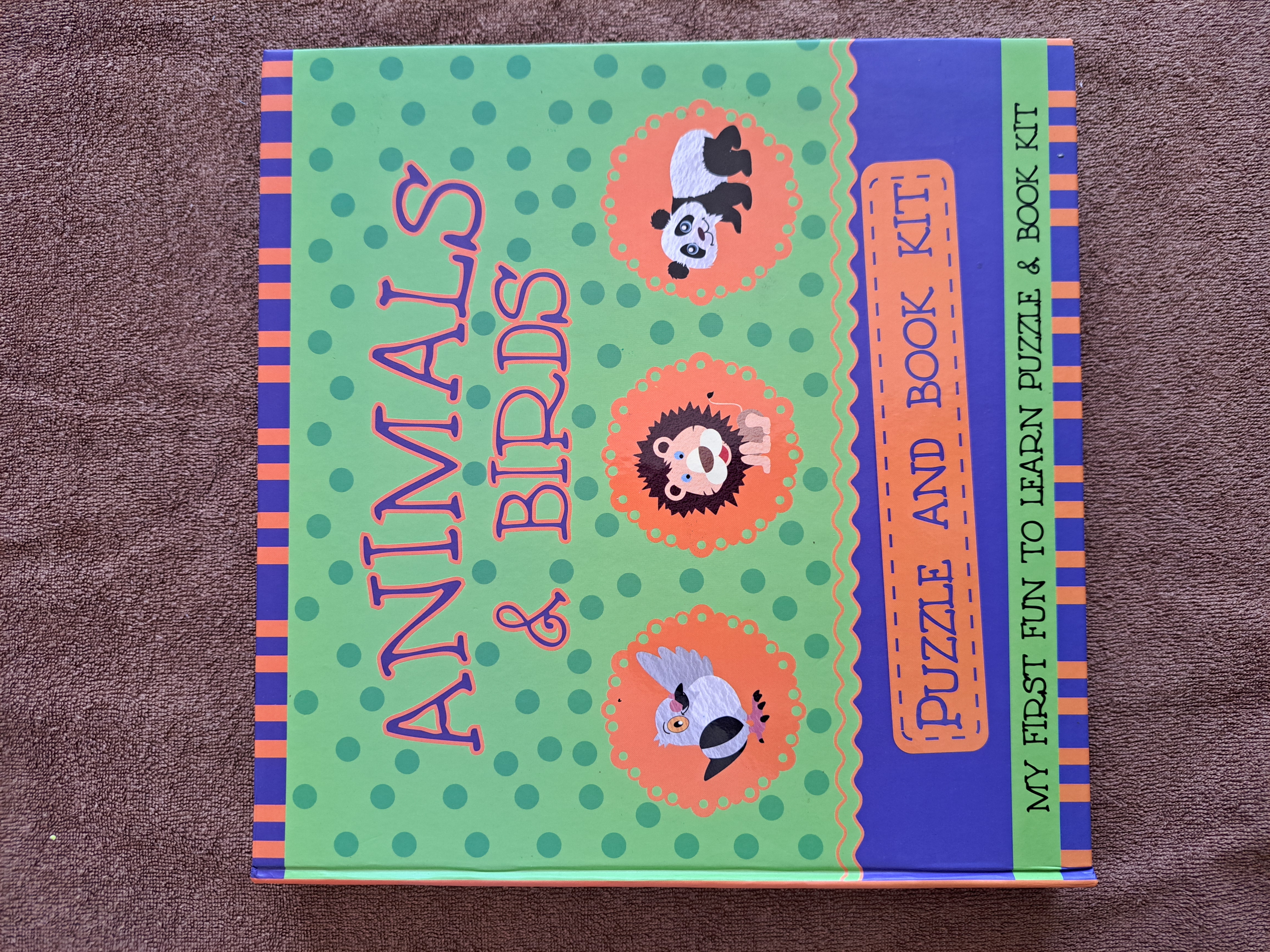 Animals & Birds Puzzle and Book Kit