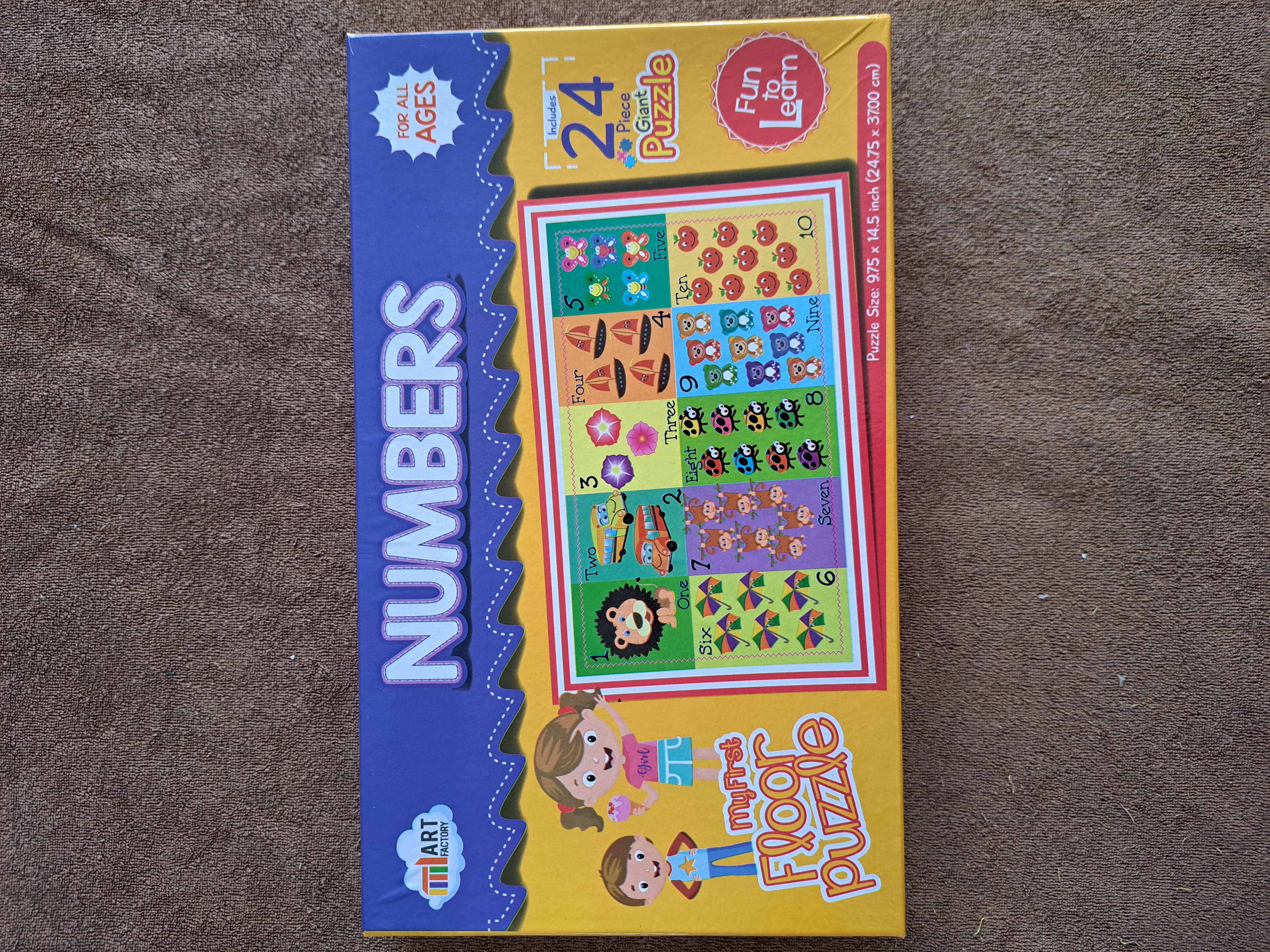 Numbers Floor Puzzle