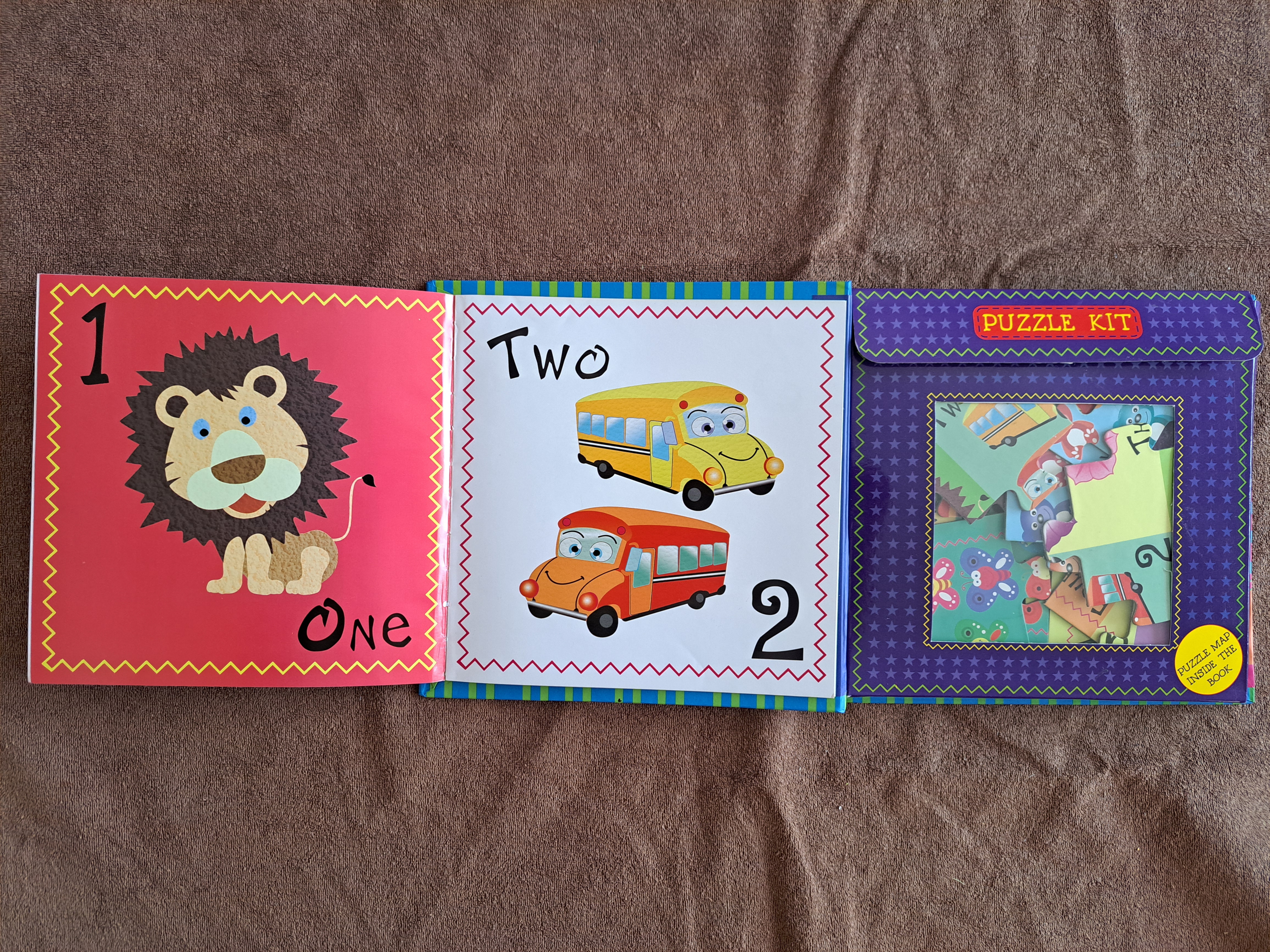 Numbers Puzzle and Book Kit